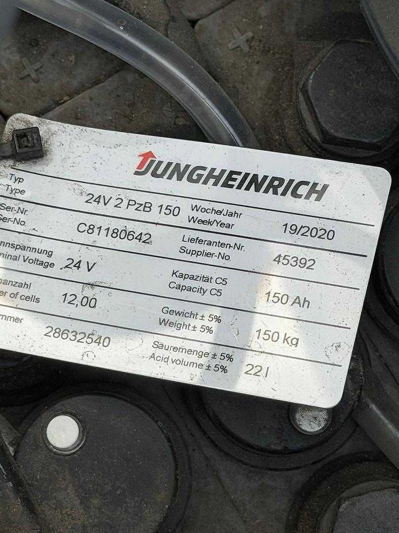 Used Forklift Jungheinrich EJC 112 Aukšto kėlimo krautuvas su grąžulu (Image 6) Used Forklift Jungheinrich EJC 112 Aukšto kėlimo krautuvas su grąžulu (Image 6)