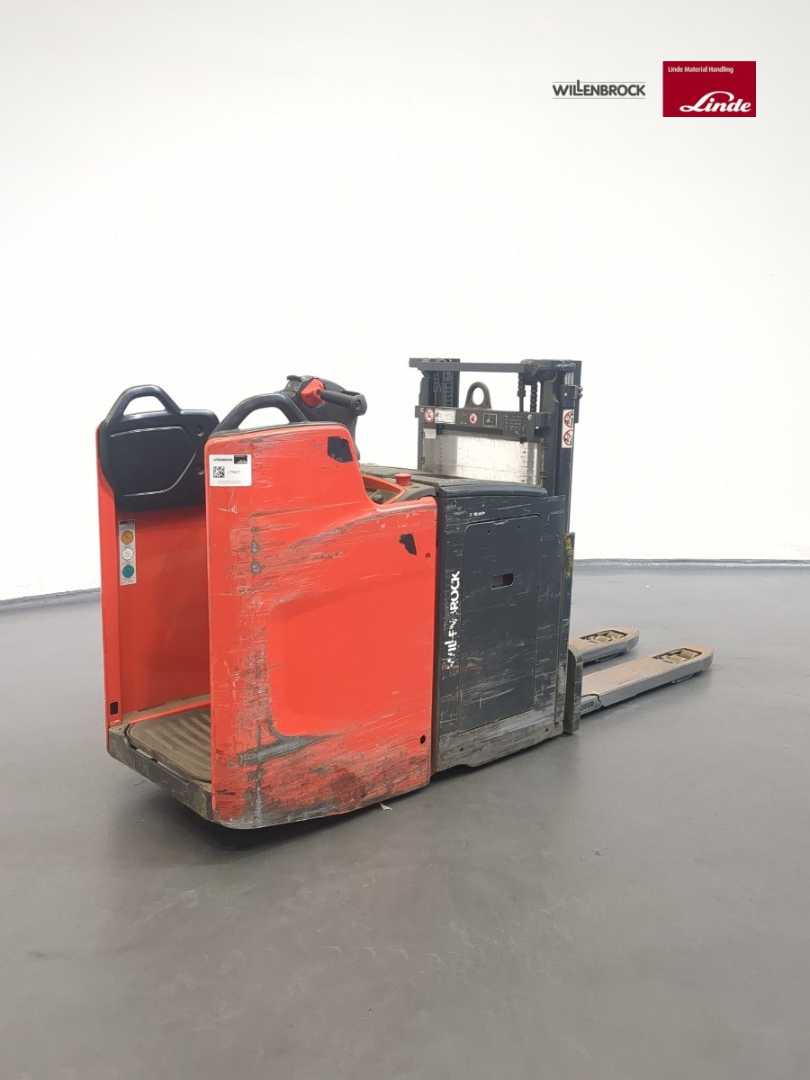 Used Forklift Linde D10FP-1163-01 Aukšto kėlimo krautuvas su grąžulu (Image 1)