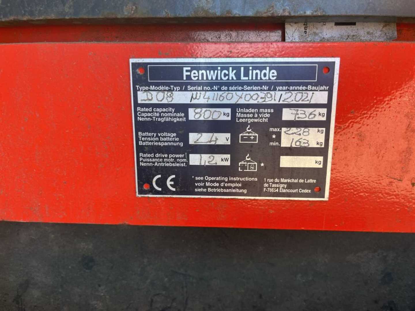 Used Forklift Linde D08 Aukšto kėlimo krautuvas su grąžulu (Image 4) Used Forklift Linde D08 Aukšto kėlimo krautuvas su grąžulu (Image 4)
