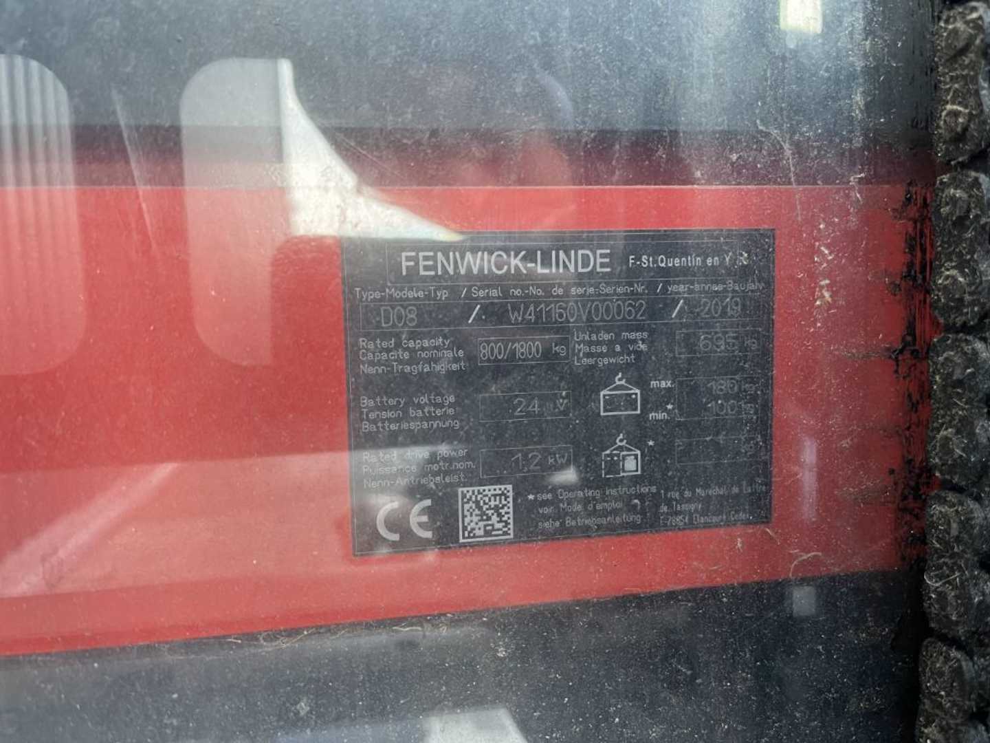 Used Forklift Linde D08 Aukšto kėlimo krautuvas su grąžulu (Image 4) Used Forklift Linde D08 Aukšto kėlimo krautuvas su grąžulu (Image 4)