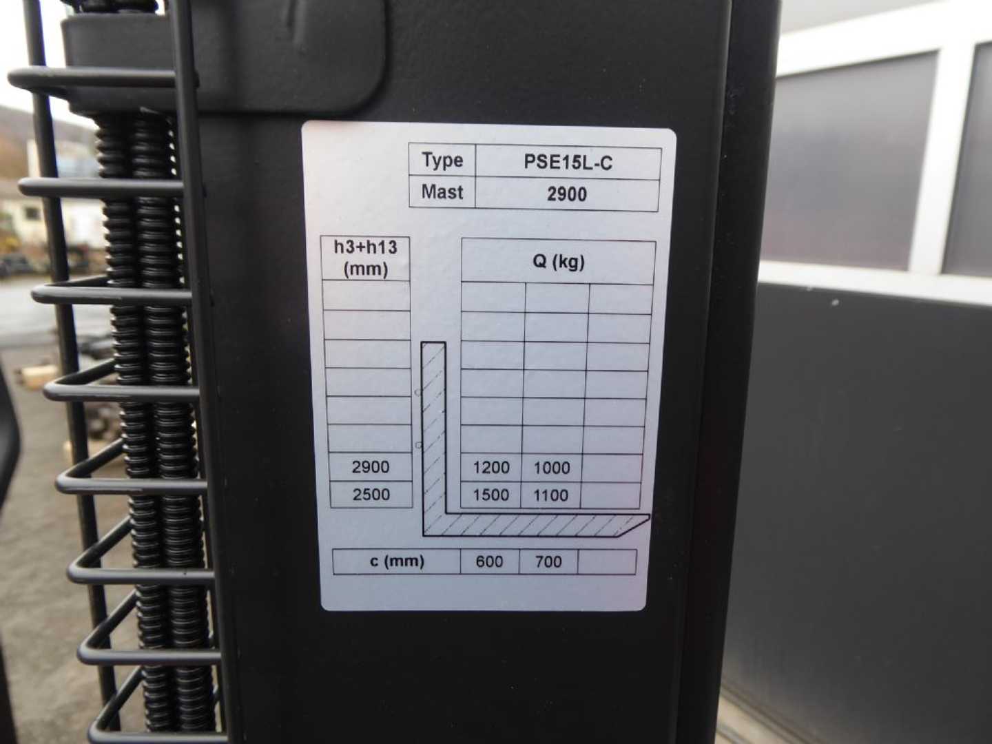 Used Forklift Other PSE 15L-C Aukšto kėlimo krautuvas su grąžulu (Image 3) Used Forklift Other PSE 15L-C Aukšto kėlimo krautuvas su grąžulu (Image 3)