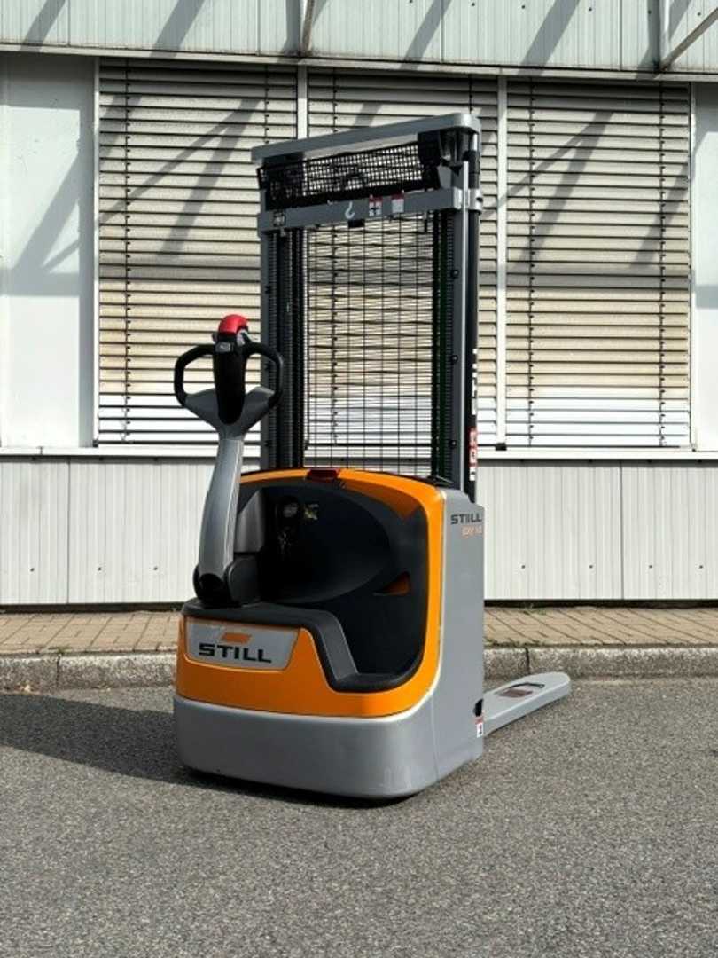 Used Forklift STILL EXV10 Aukšto kėlimo krautuvas su grąžulu (Image 1) Used Forklift STILL EXV10 Aukšto kėlimo krautuvas su grąžulu (Image 1)