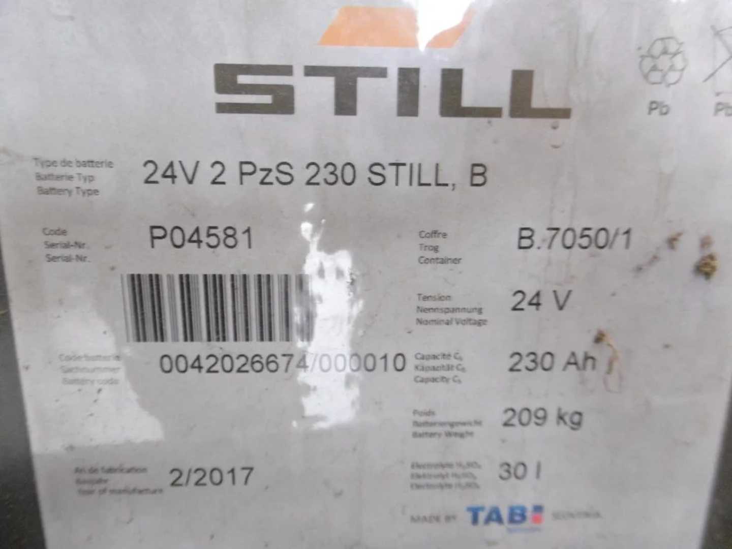 Used Forklift STILL EXV 14 I /2017 Aukšto kėlimo krautuvas su grąžulu (Image 5)