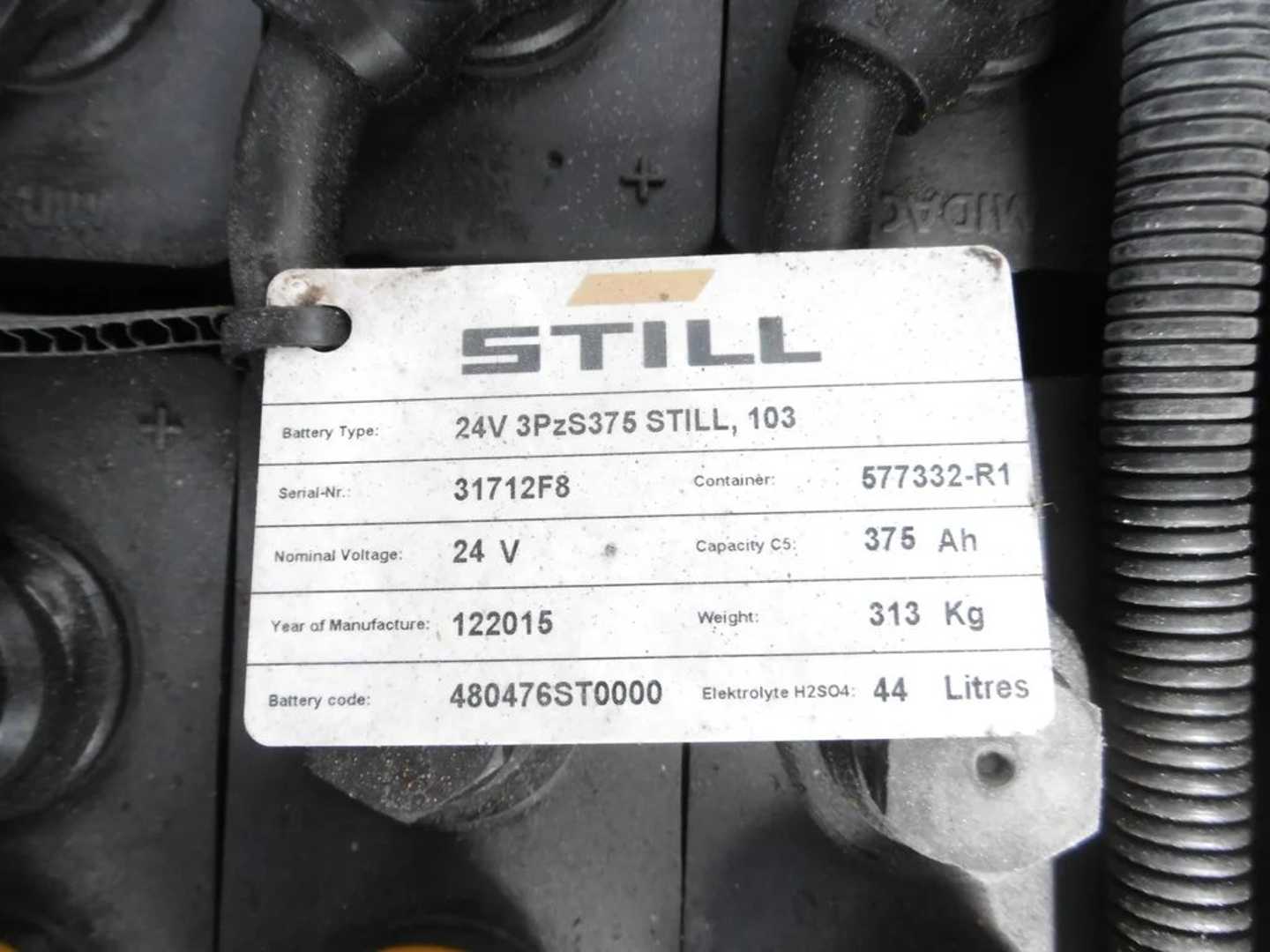 Used Forklift STILL EGV 16 2015 Aukšto kėlimo krautuvas su grąžulu (Image 5)