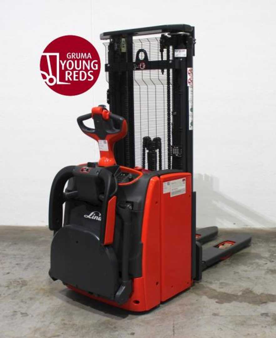 Used Forklift Linde L 16 AP i 1173-01 Aukšto kėlimo krautuvas su vairuotojo stovu (ar keleivio platforma) (Image 1) Used Forklift Linde L 16 AP i 1173-01 Aukšto kėlimo krautuvas su vairuotojo stovu (ar keleivio platforma) (Image 1)