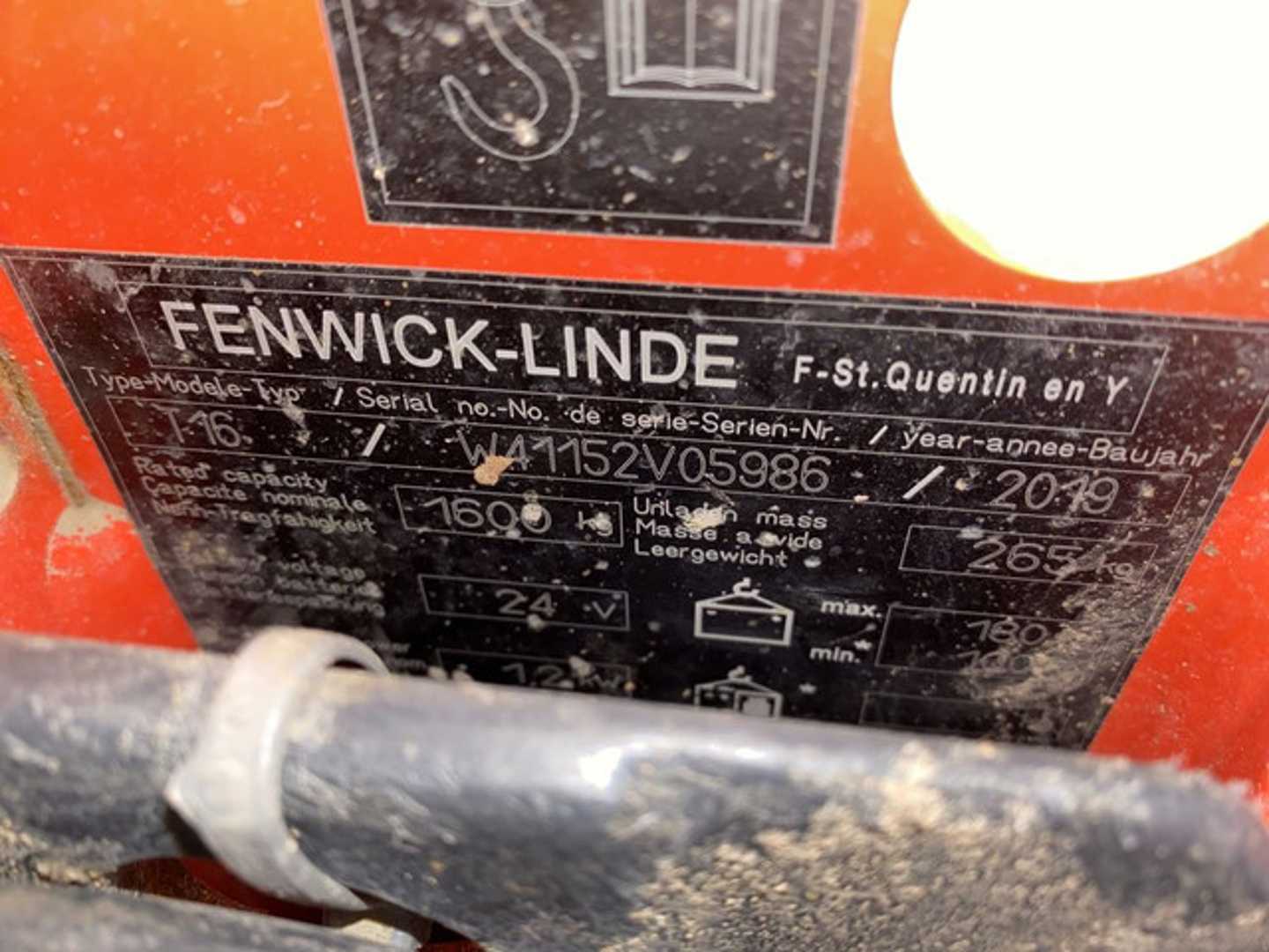 Used Forklift Linde T16 Aukšto kėlimo krautuvas su vairuotojo stovu (ar keleivio platforma) (Image 8) Used Forklift Linde T16 Aukšto kėlimo krautuvas su vairuotojo stovu (ar keleivio platforma) (Image 8)