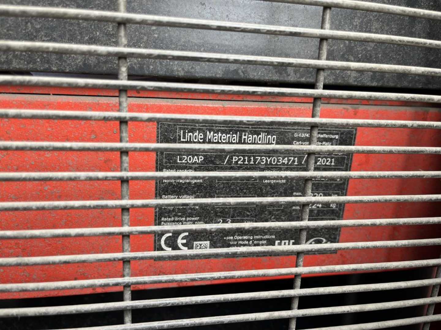 Used Forklift Linde L20AP Aukšto kėlimo krautuvas su vairuotojo stovu (ar keleivio platforma) (Image 4) Used Forklift Linde L20AP Aukšto kėlimo krautuvas su vairuotojo stovu (ar keleivio platforma) (Image 4)
