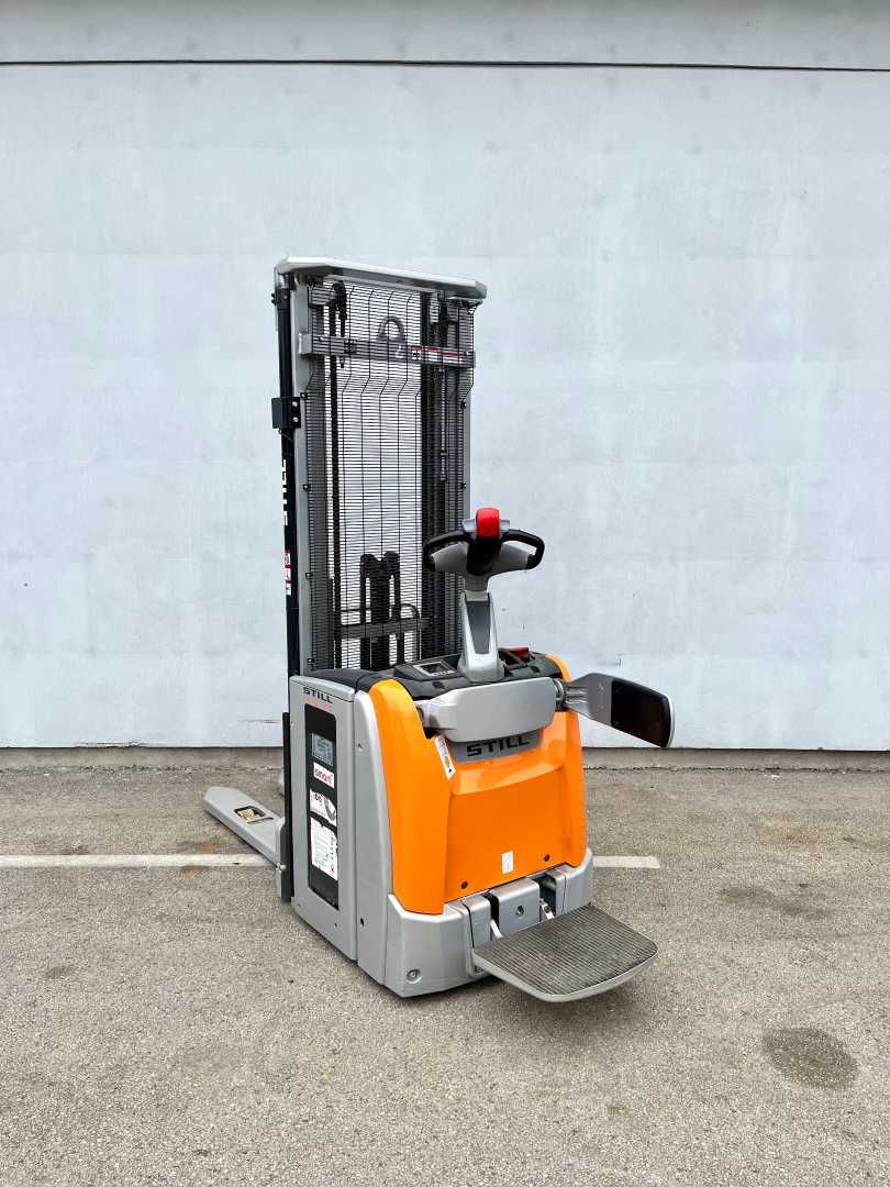 Used Forklift STILL EXV-SF14 Aukšto kėlimo krautuvas su vairuotojo stovu (ar keleivio platforma) (Image 1) Used Forklift STILL EXV-SF14 Aukšto kėlimo krautuvas su vairuotojo stovu (ar keleivio platforma) (Image 1)