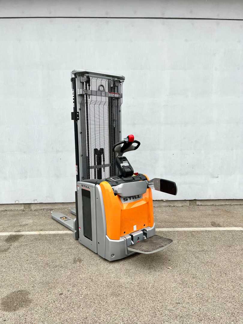 Used Forklift STILL EXV-SF14 Aukšto kėlimo krautuvas su vairuotojo stovu (ar keleivio platforma) (Image 2) Used Forklift STILL EXV-SF14 Aukšto kėlimo krautuvas su vairuotojo stovu (ar keleivio platforma) (Image 2)