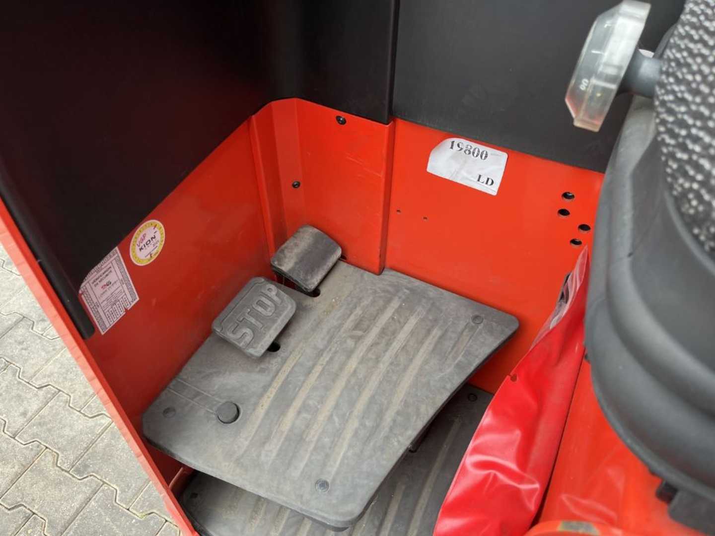 Used Forklift Linde L14RW Aukšto kėlimo krautuvas su vairuotojo sėdyne (Image 8)