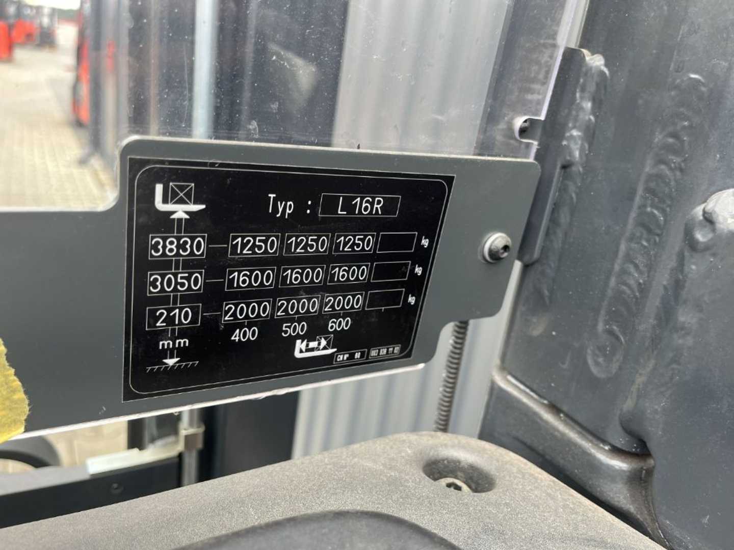 Used Forklift Linde L16R Aukšto kėlimo krautuvas su vairuotojo sėdyne (Image 8)