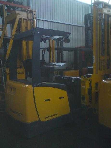 Used Forklift Jungheinrich EFX 413 x+f 120 450ZT Aukštų lentynų / siaurų praėjimų krautuvas (Image 1) Used Forklift Jungheinrich EFX 413 x+f 120 450ZT Aukštų lentynų / siaurų praėjimų krautuvas (Image 1)