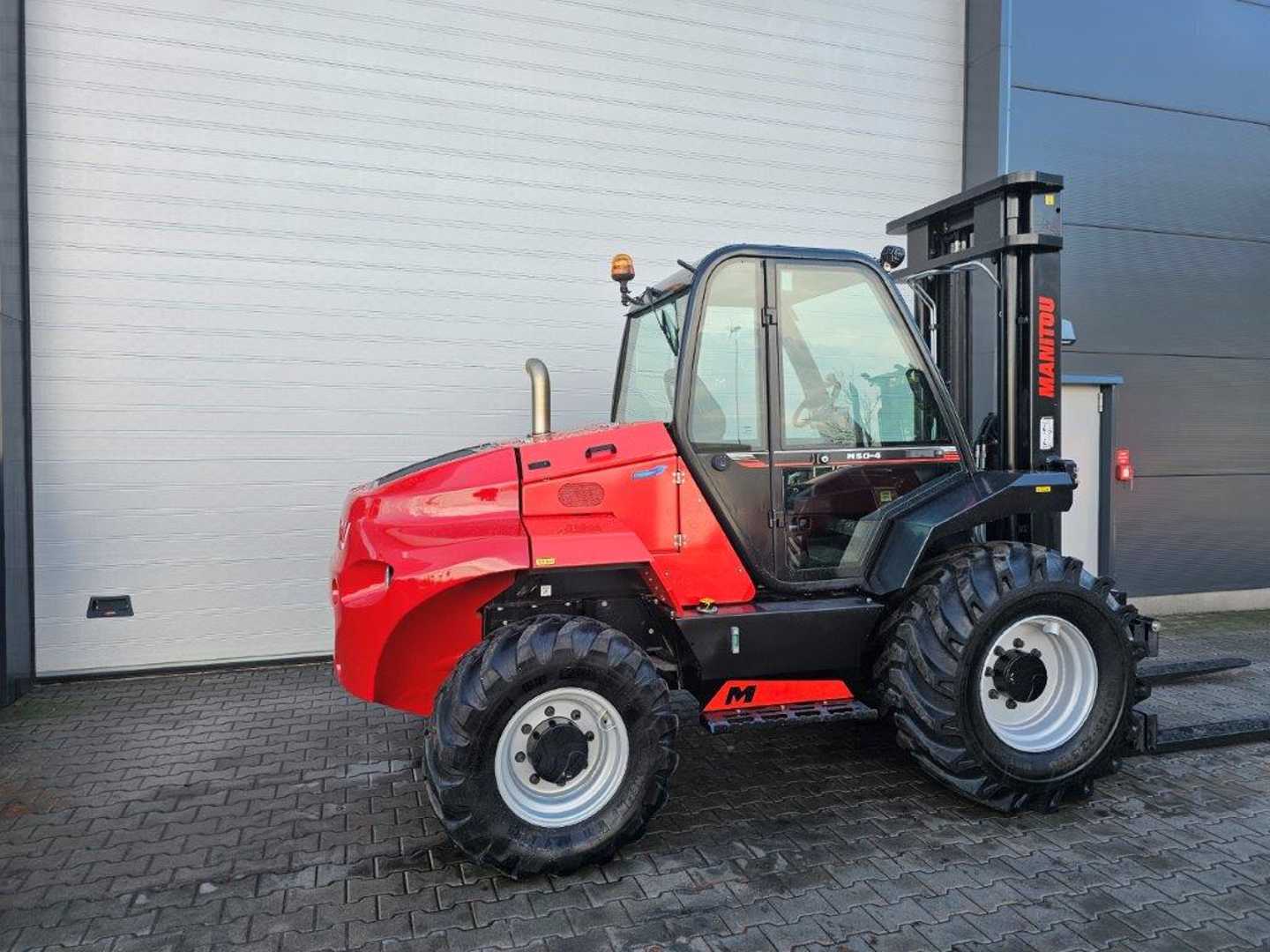 Used Forklift Manitou M50-4D - TRIPLEX- 4x4 Bekelės krautuvas (Image 3)