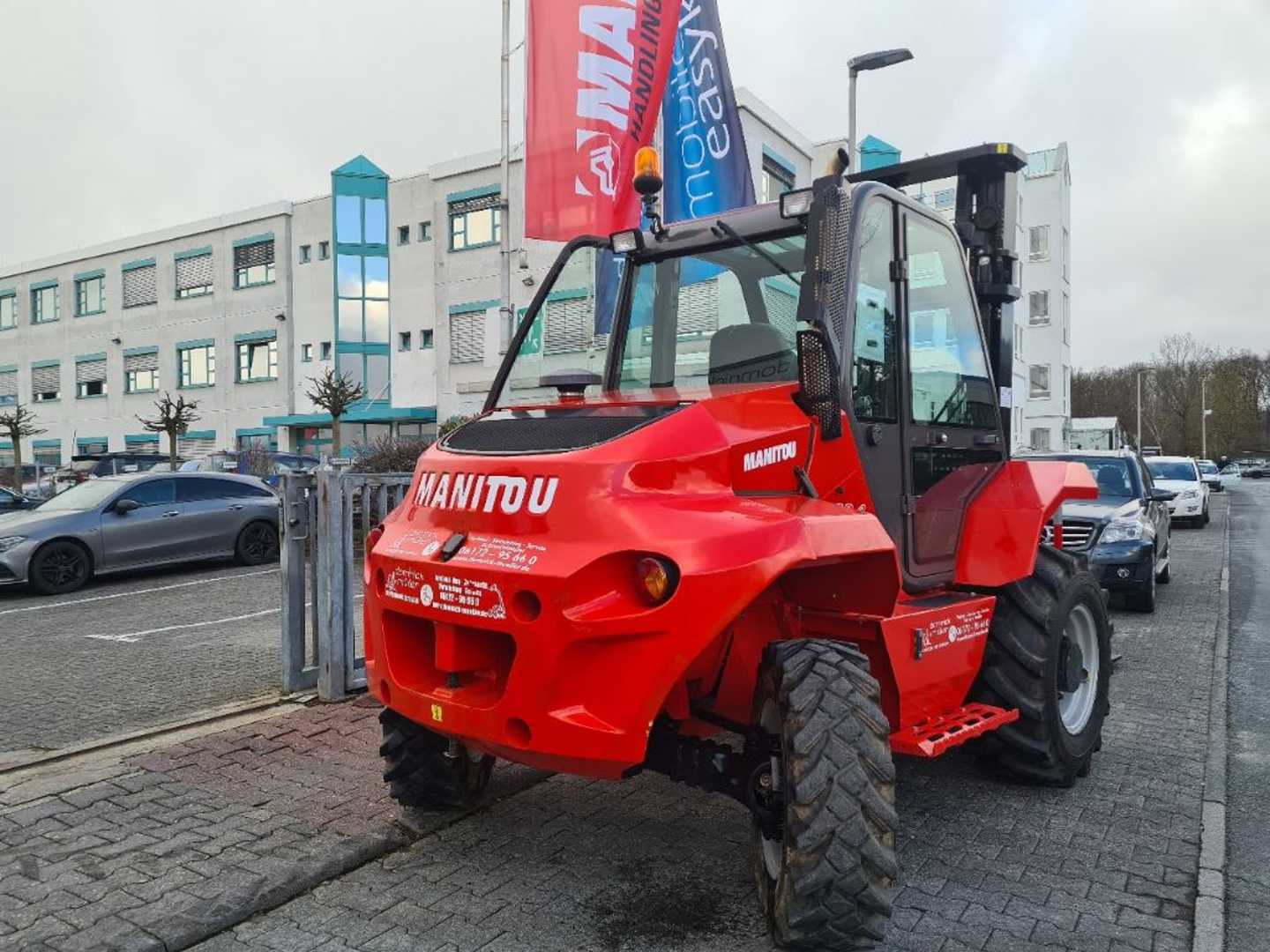 Used Forklift Manitou M 30.4 3F550 S4 Bekelės krautuvas (Image 5)
