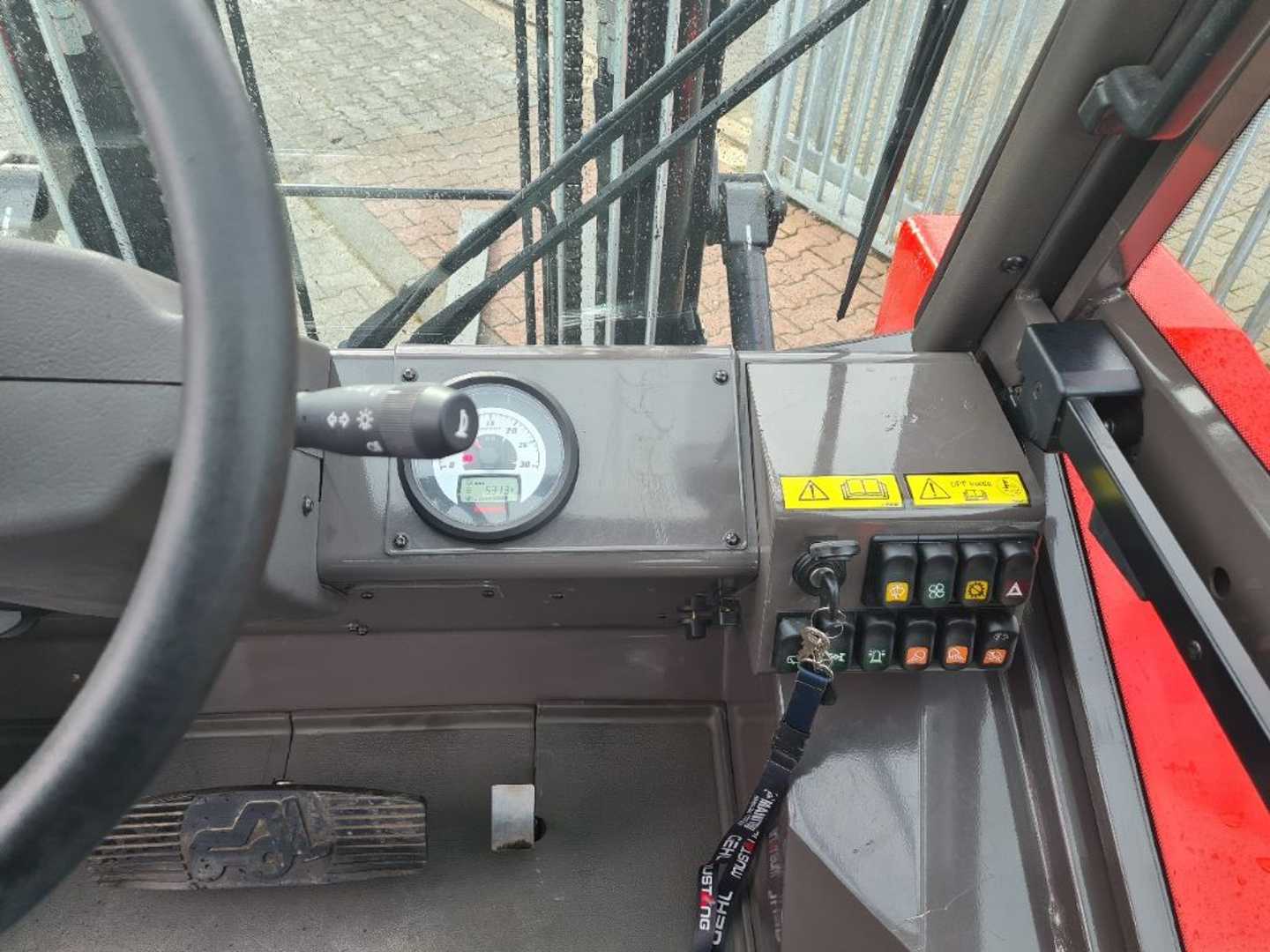 Used Forklift Manitou M 30.4 3F550 S4 Bekelės krautuvas (Image 8)