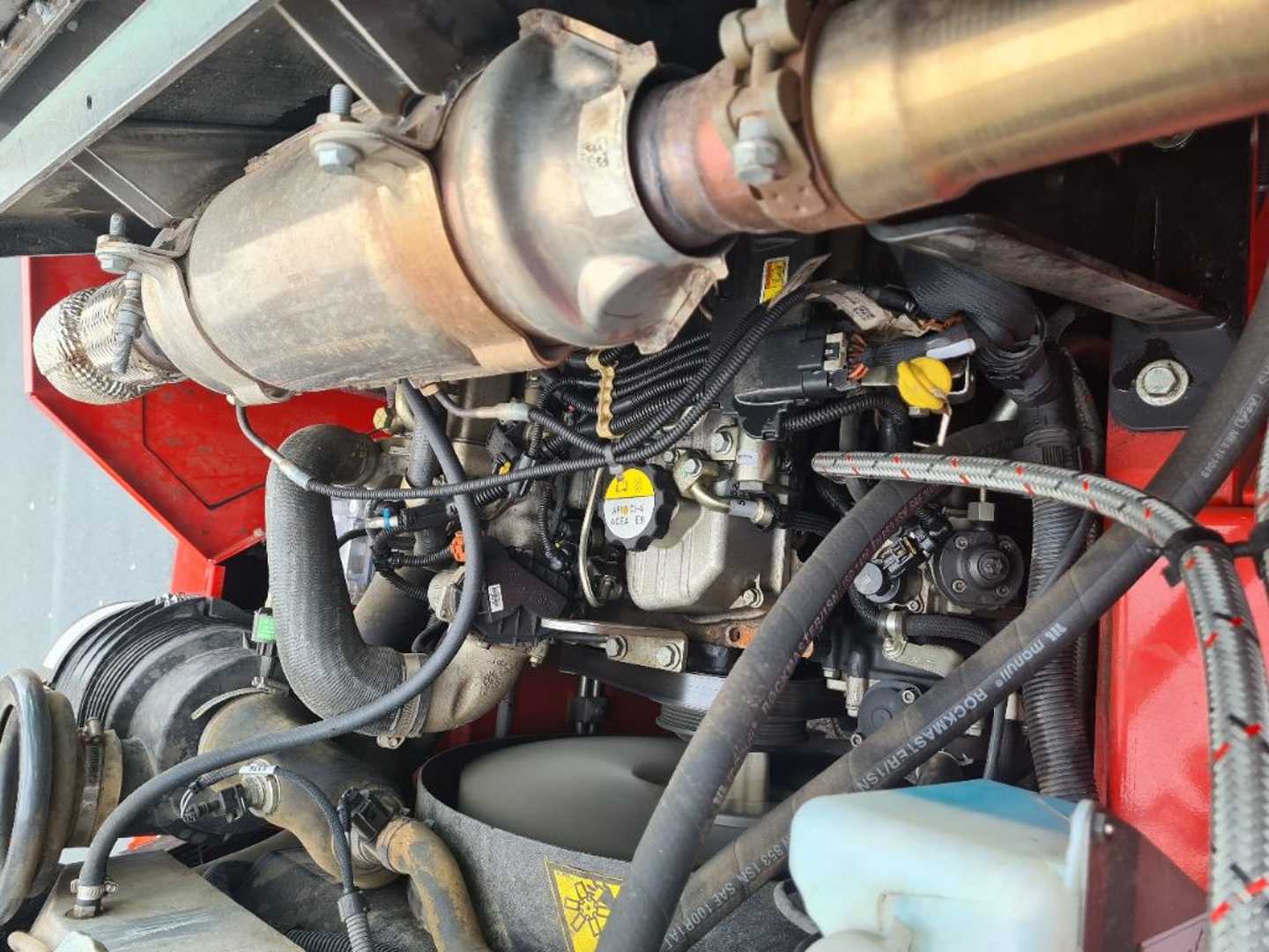 Used Forklift Manitou M 30.4 3F550 S4 Bekelės krautuvas (Image 9)