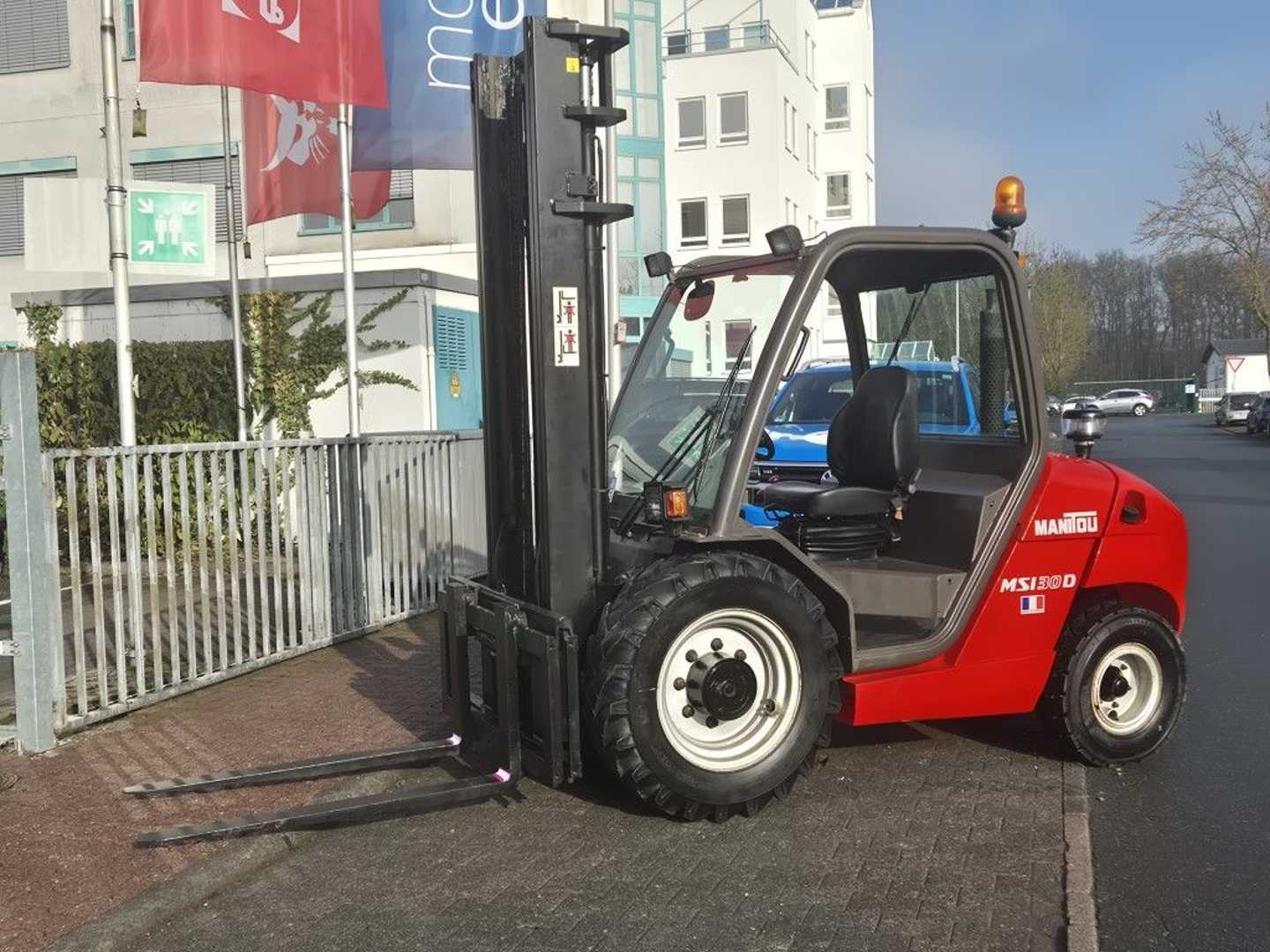 Used Forklift Manitou MSI 30 Turbo Bekelės krautuvas (Image 1)