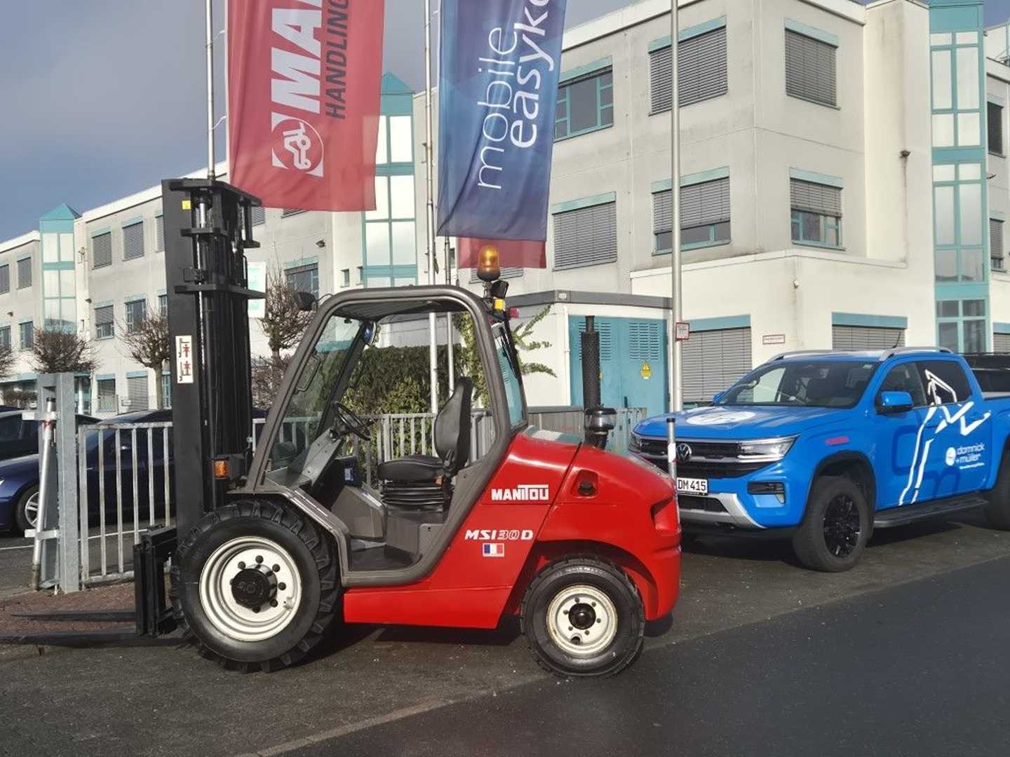 Used Forklift Manitou MSI 30 Turbo Bekelės krautuvas (Image 3)