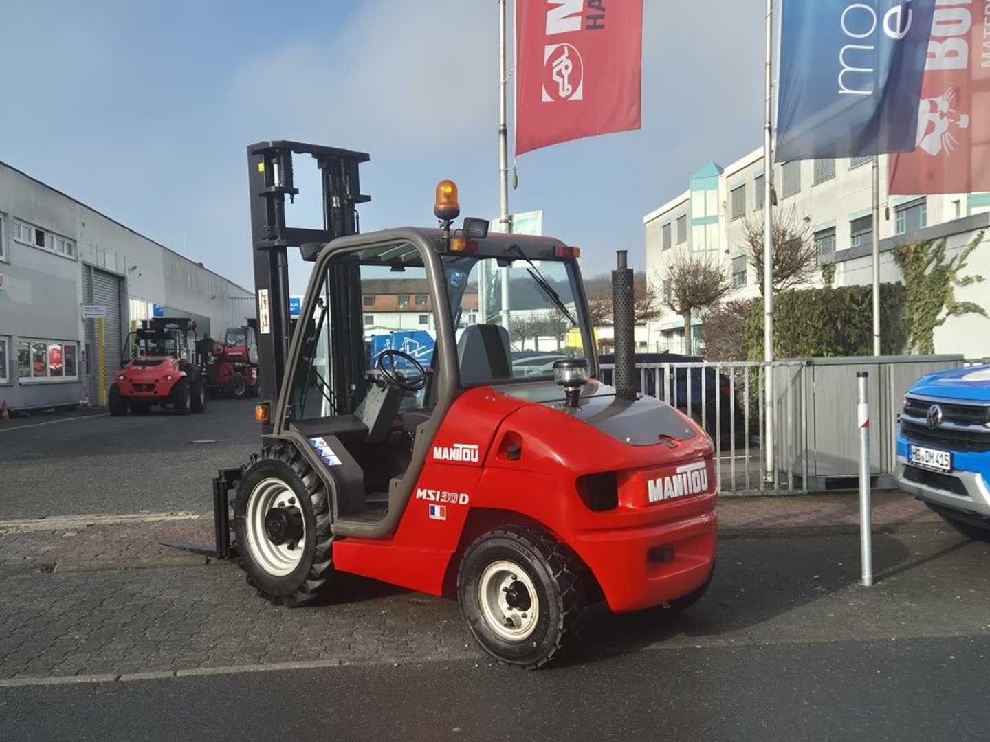 Used Forklift Manitou MSI 30 Turbo Bekelės krautuvas (Image 4)