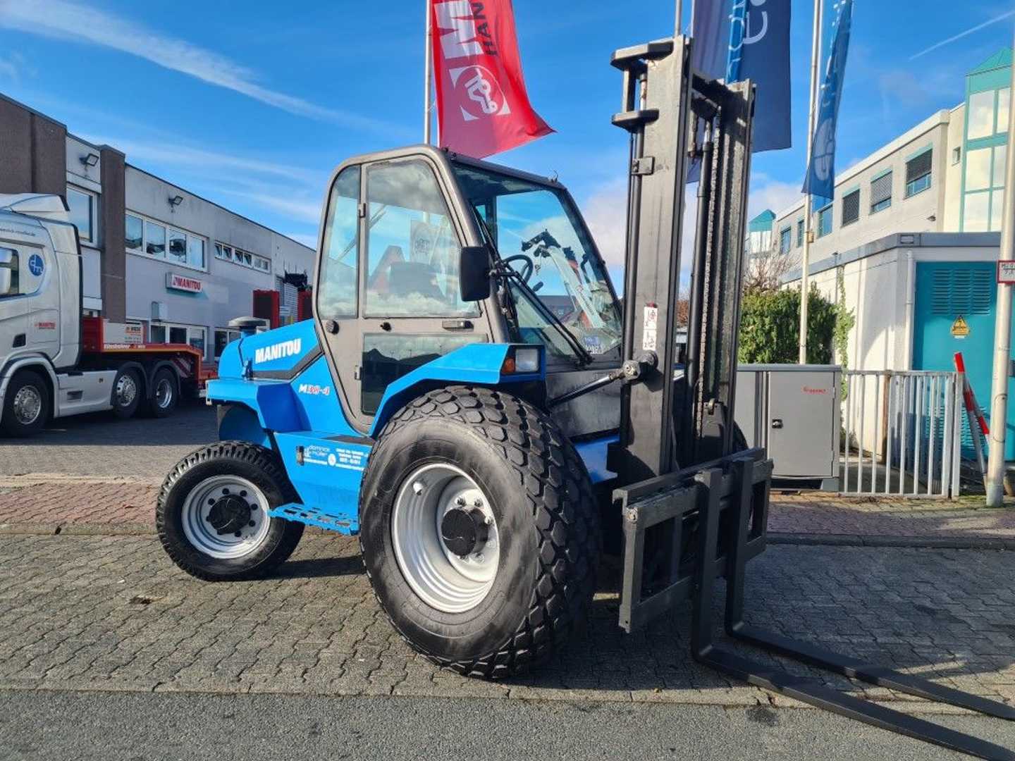 Used Forklift Manitou M 30.4 Bekelės krautuvas (Image 3)