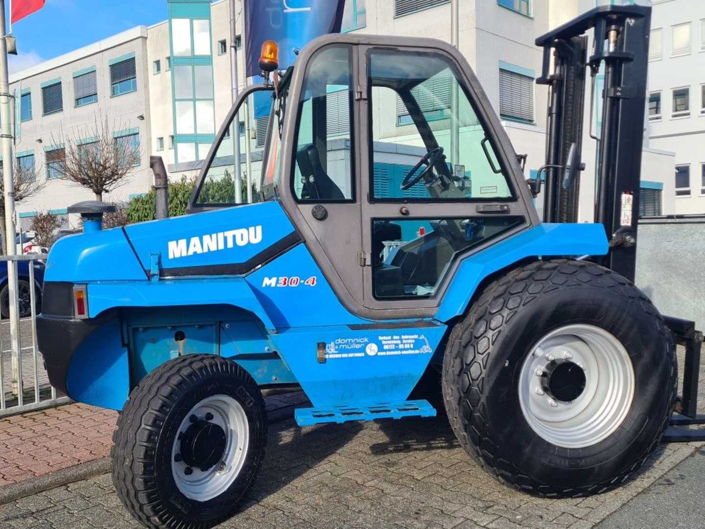 Used Forklift Manitou M 30.4 Bekelės krautuvas (Image 4)