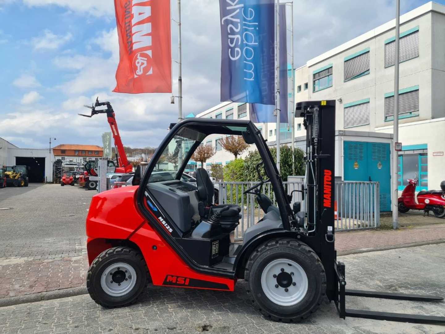 Used Forklift Manitou MSI 25 D K ST5 S1 Bekelės krautuvas (Image 5)