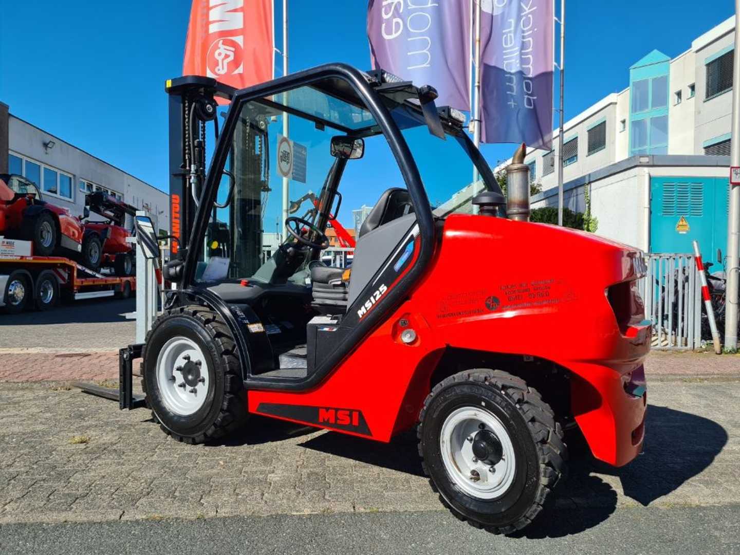 Used Forklift Manitou MSI 25 D K ST5 S1 Bekelės krautuvas (Image 3)