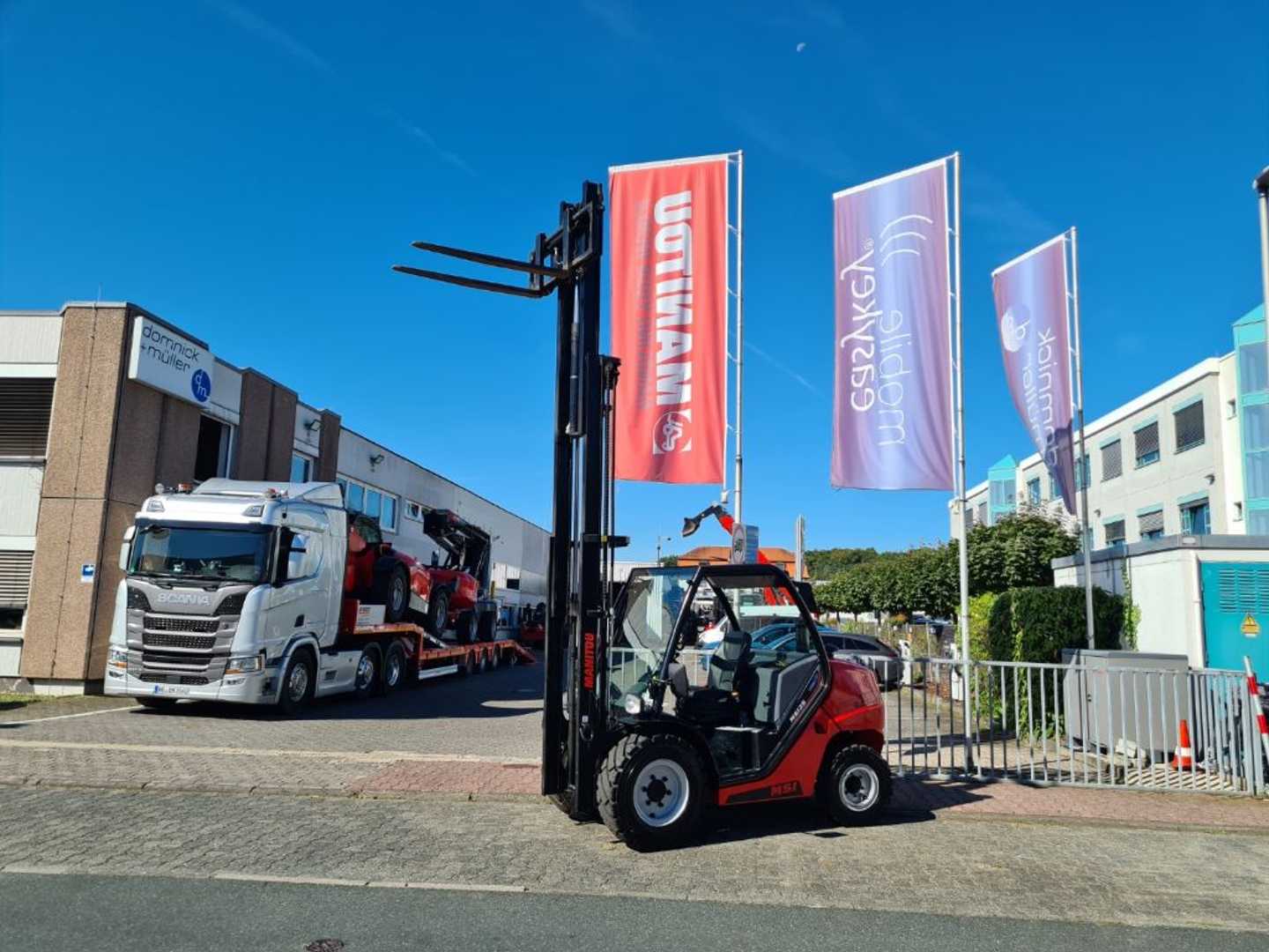 Used Forklift Manitou MSI 25 D K ST5 S1 Bekelės krautuvas (Image 10)