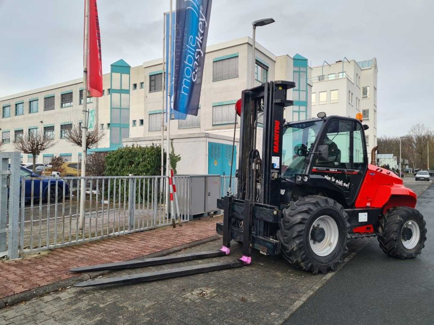 Used Forklift Manitou M50.4 ST5 Bekelės krautuvas (Image 6)