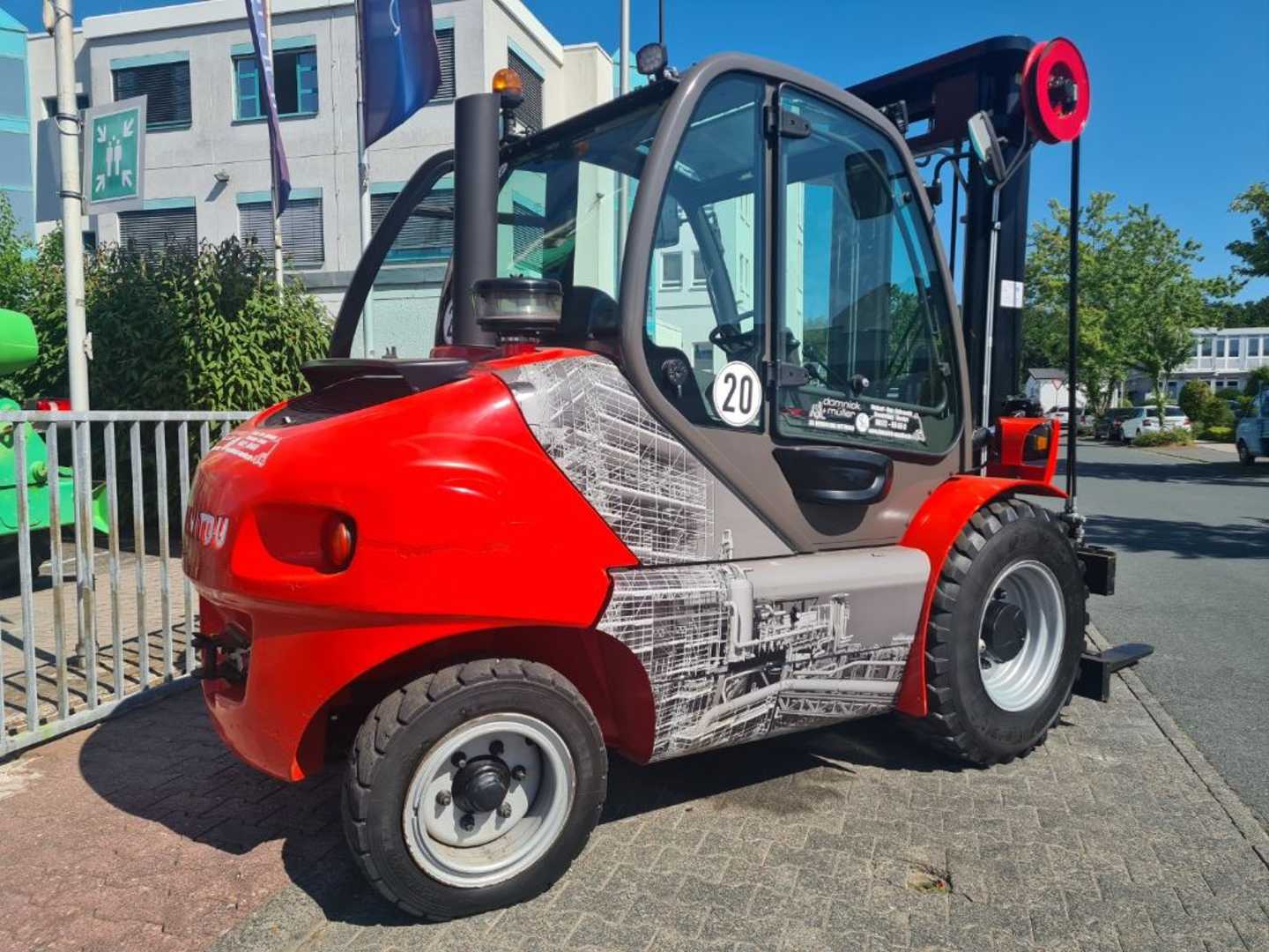 Used Forklift Manitou MSI 50 H Bekelės krautuvas (Image 2)