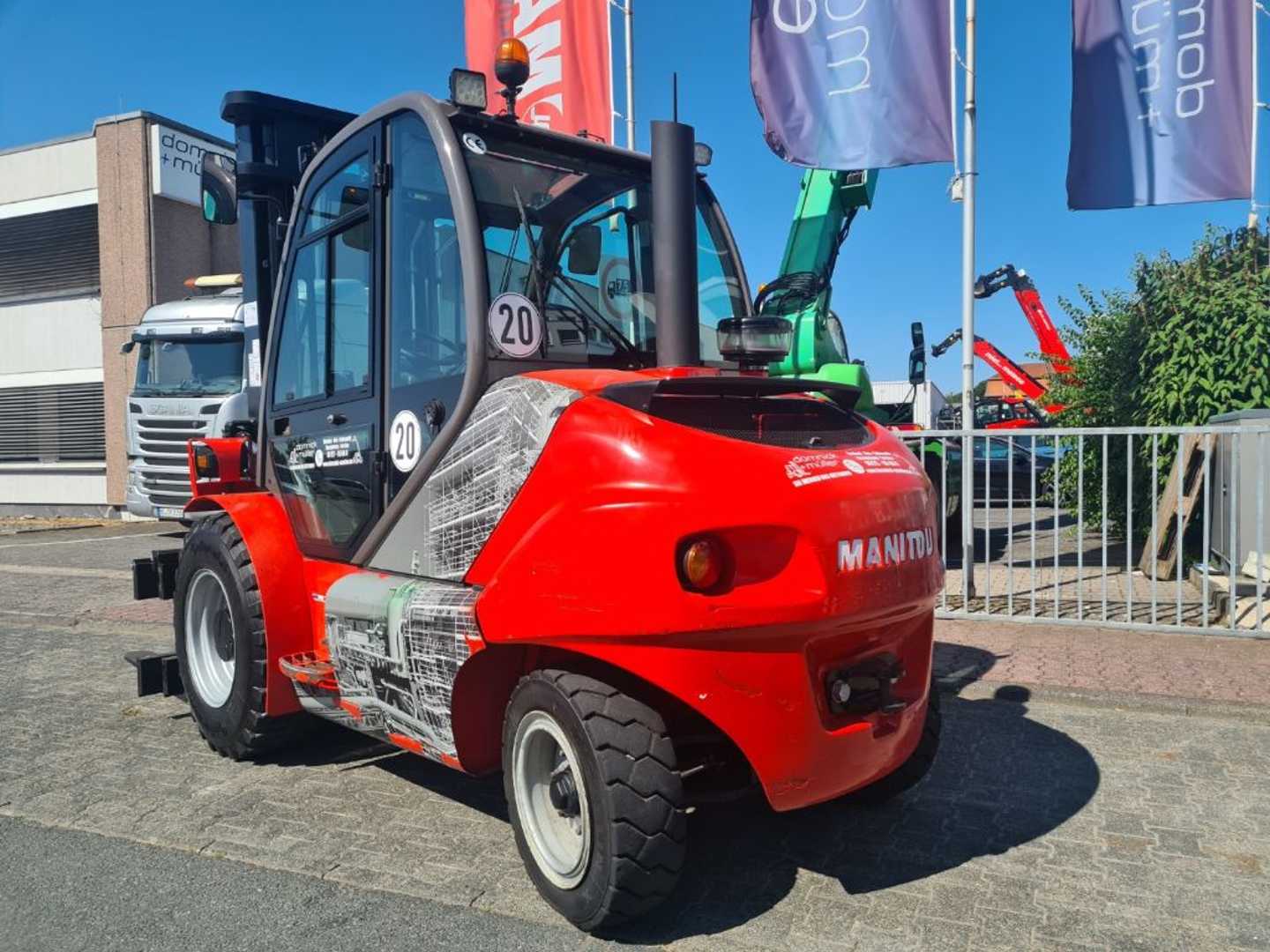 Used Forklift Manitou MSI 50 H Bekelės krautuvas (Image 6)