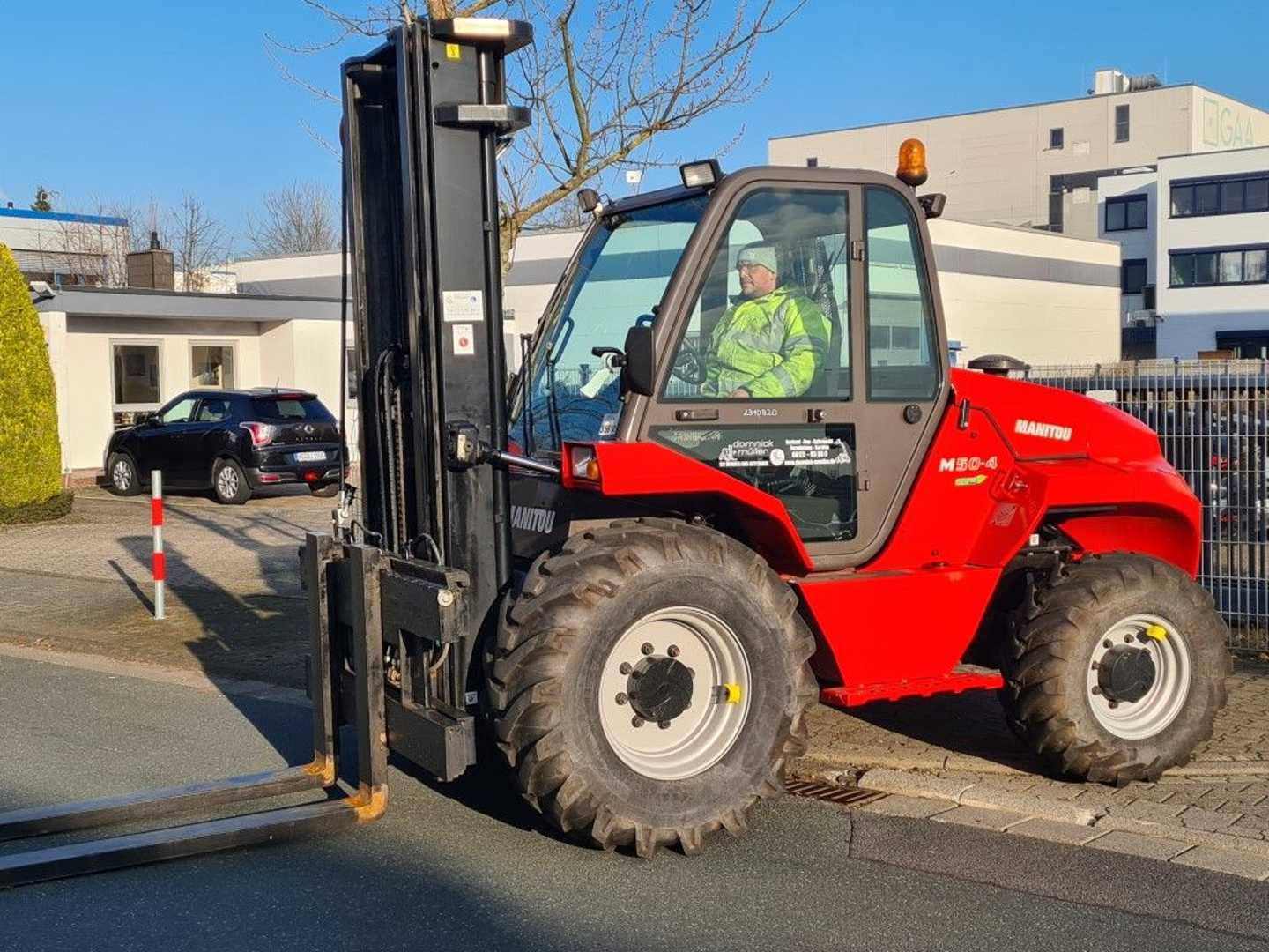 Used Forklift Manitou M50.4 Bekelės krautuvas (Image 3)