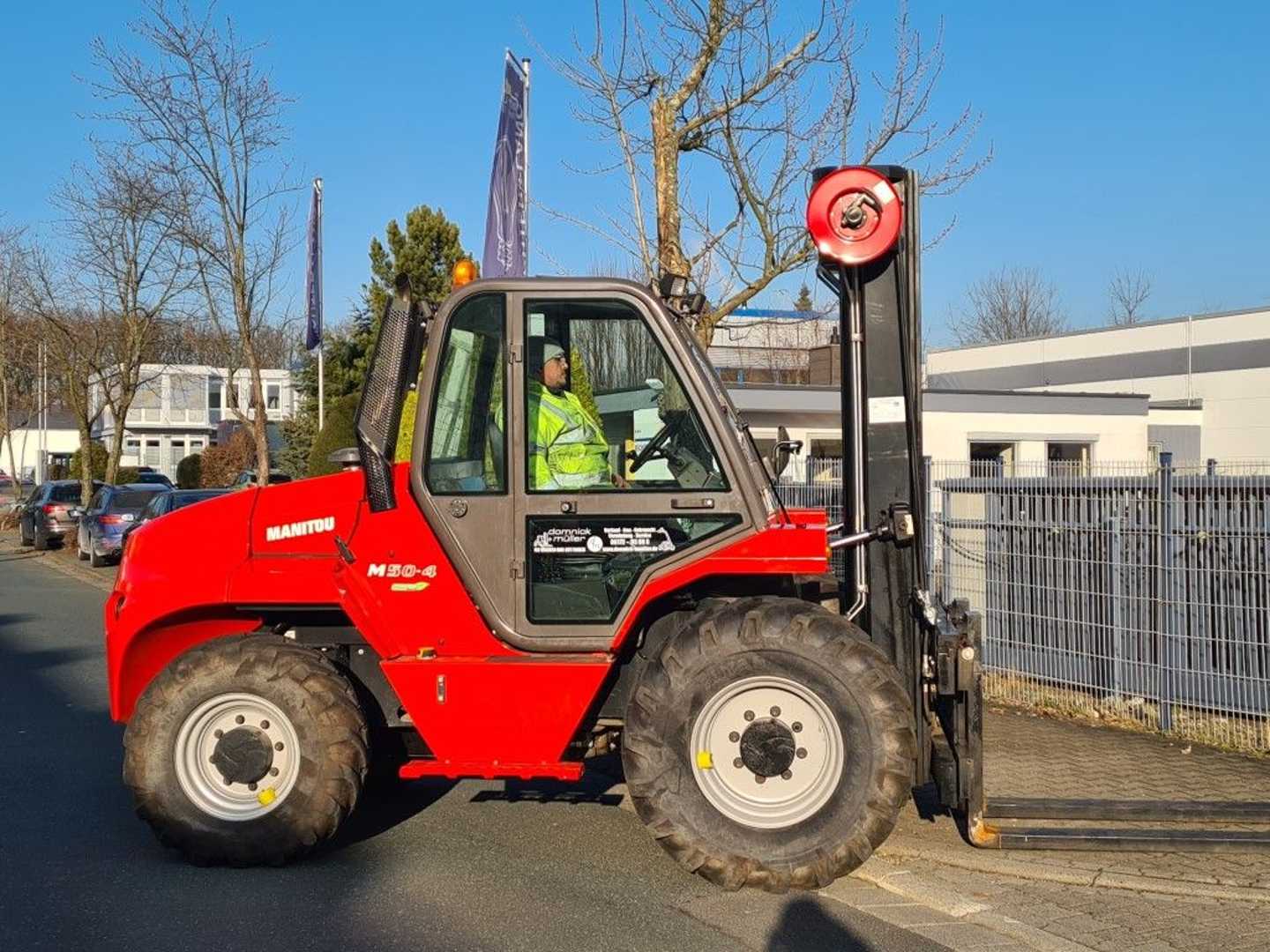 Used Forklift Manitou M50.4 Bekelės krautuvas (Image 6)