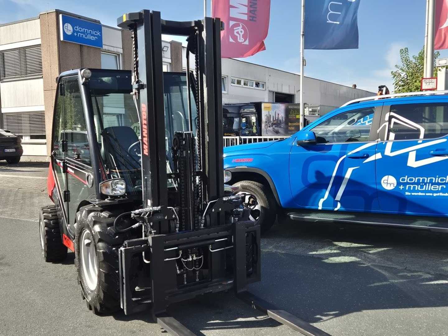 Used Forklift Manitou MC 30-4 ST3A S1 Bekelės krautuvas (Image 3)