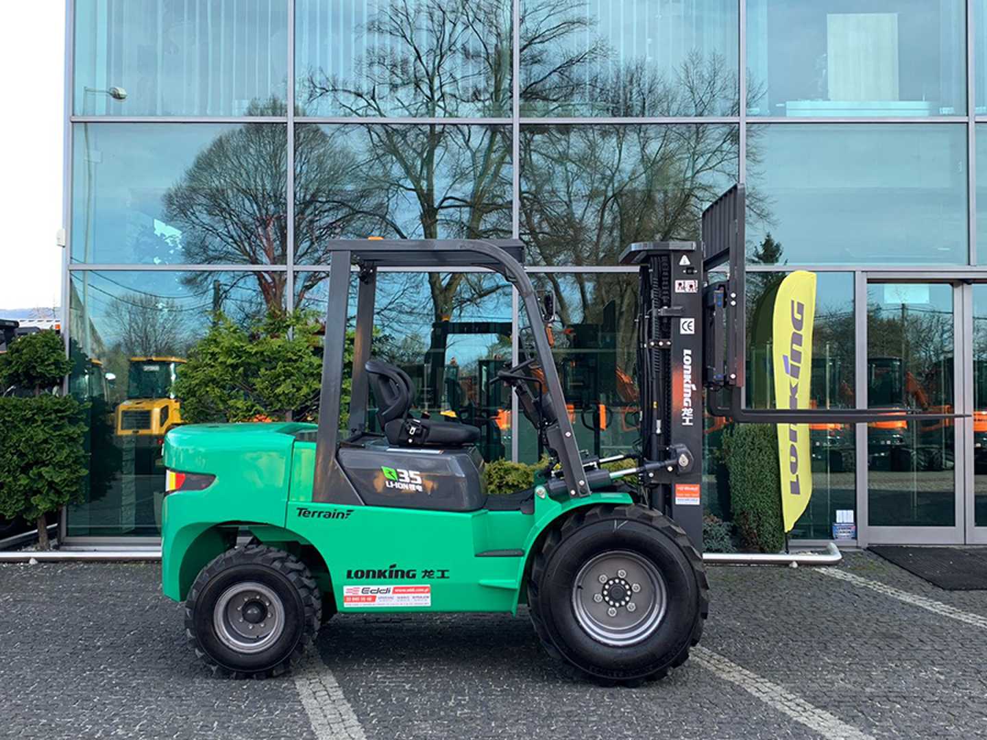Used Forklift Lonking LG35BT Terrain Bekelės krautuvas (Image 15)