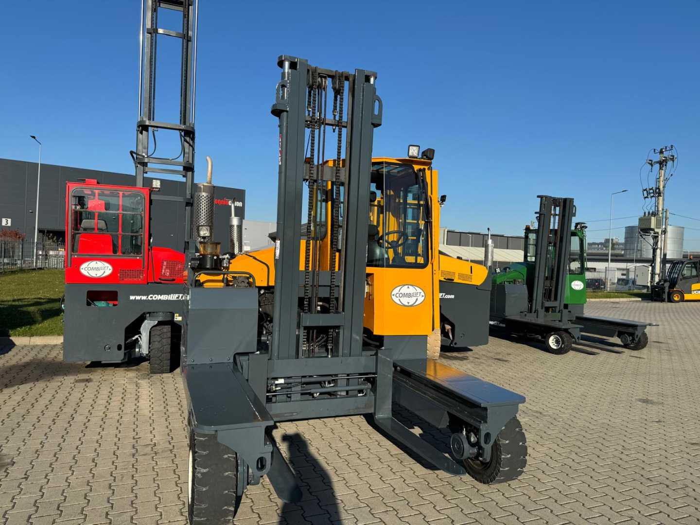 Used Forklift Combilift C5000L // LPG // Forks Positioner // Excellent condition Keturių krypčių krautuvas (Image 5)