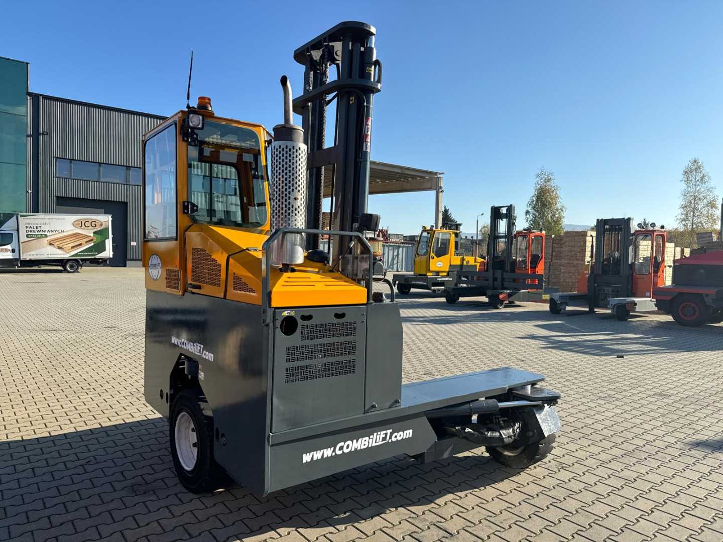 Used Forklift Combilift C5000L // LPG // Forks Positioner // Excellent condition Keturių krypčių krautuvas (Image 8)