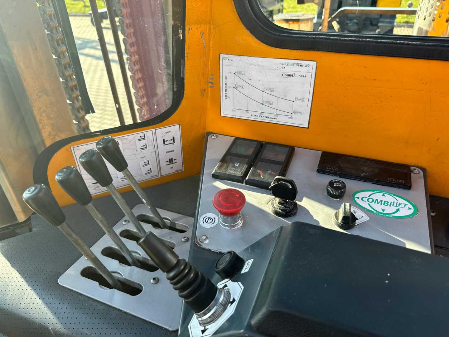 Used Forklift Combilift C5000L // LPG // Forks Positioner // Excellent condition Keturių krypčių krautuvas (Image 14)
