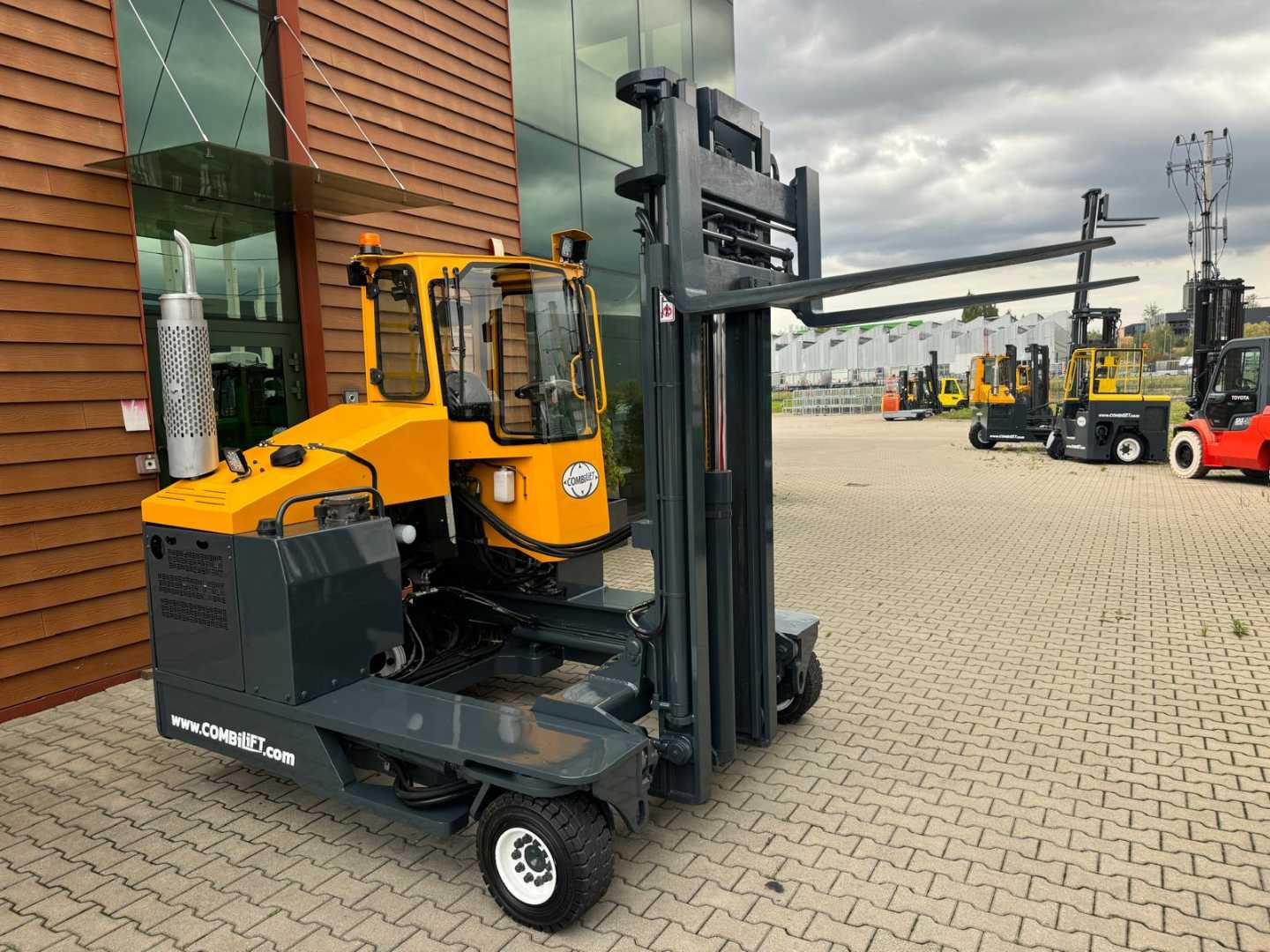 Used Forklift Combilift C4000 // Diesel // 2008 year // Only 6262 hours Keturių krypčių krautuvas (Image 7)