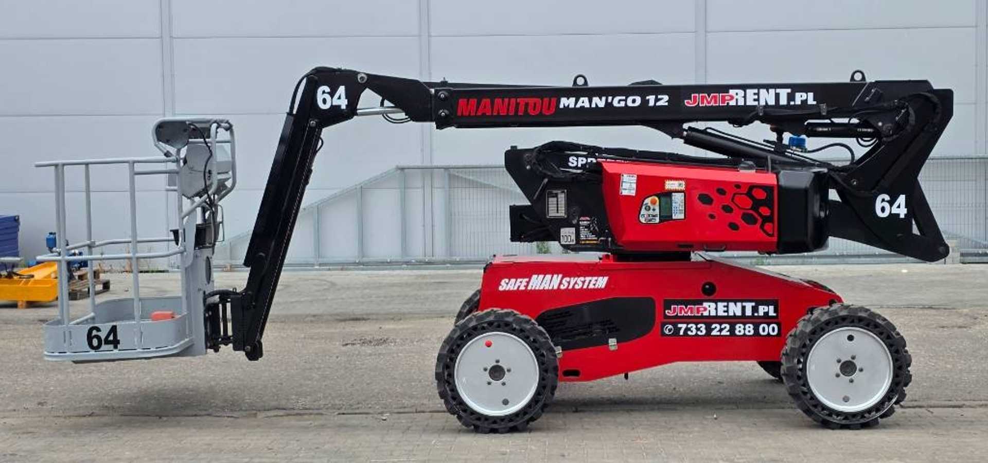 Used Forklift Manitou ManGo 12 Kiti (Image 6) Used Forklift Manitou ManGo 12 Kiti (Image 6)