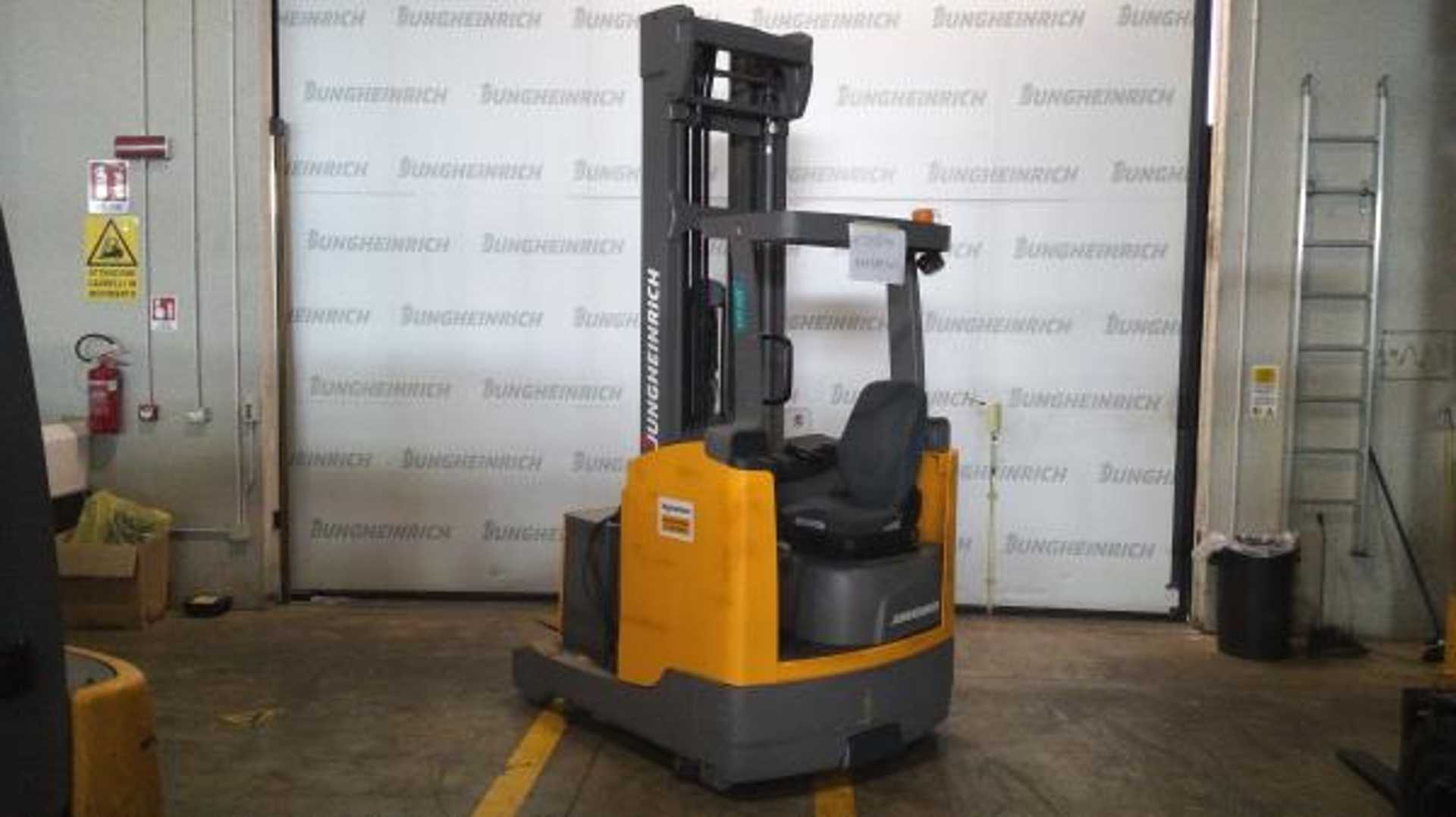 Used Forklift Jungheinrich ETV 214 DRIVE IN, CELLA FRIGO Krautuvas su stumiamu stiebu (Image 2)