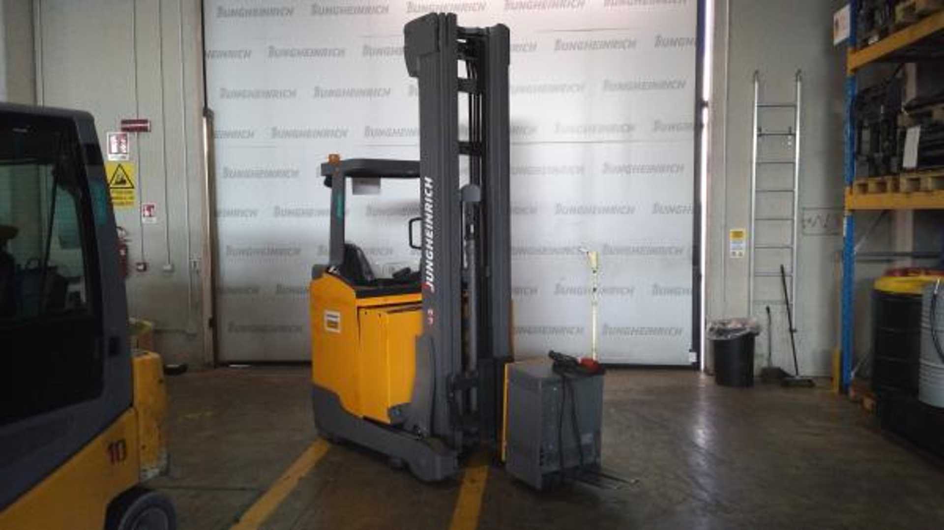 Used Forklift Jungheinrich ETV 214 DRIVE IN, CELLA FRIGO Krautuvas su stumiamu stiebu (Image 3)