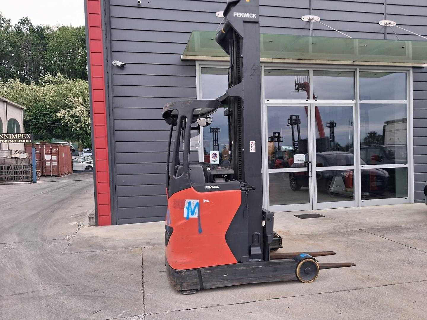 Used Forklift Linde R14 Krautuvas su stumiamu stiebu (Image 5)