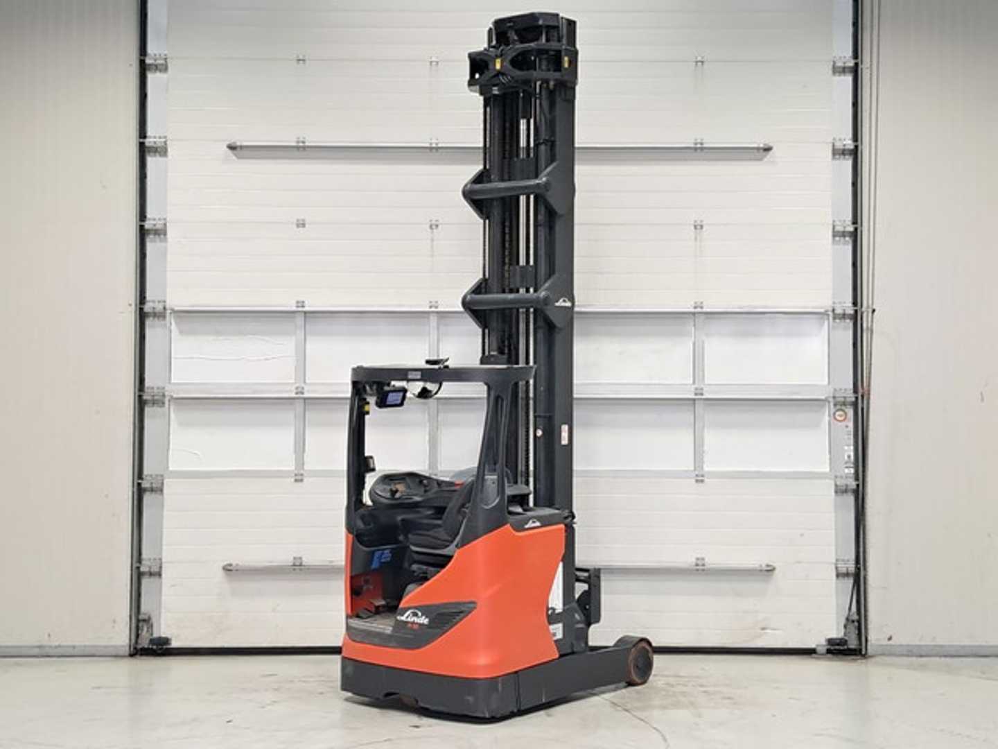 Used Forklift Linde R16HD-01 Krautuvas su stumiamu stiebu (Image 4)