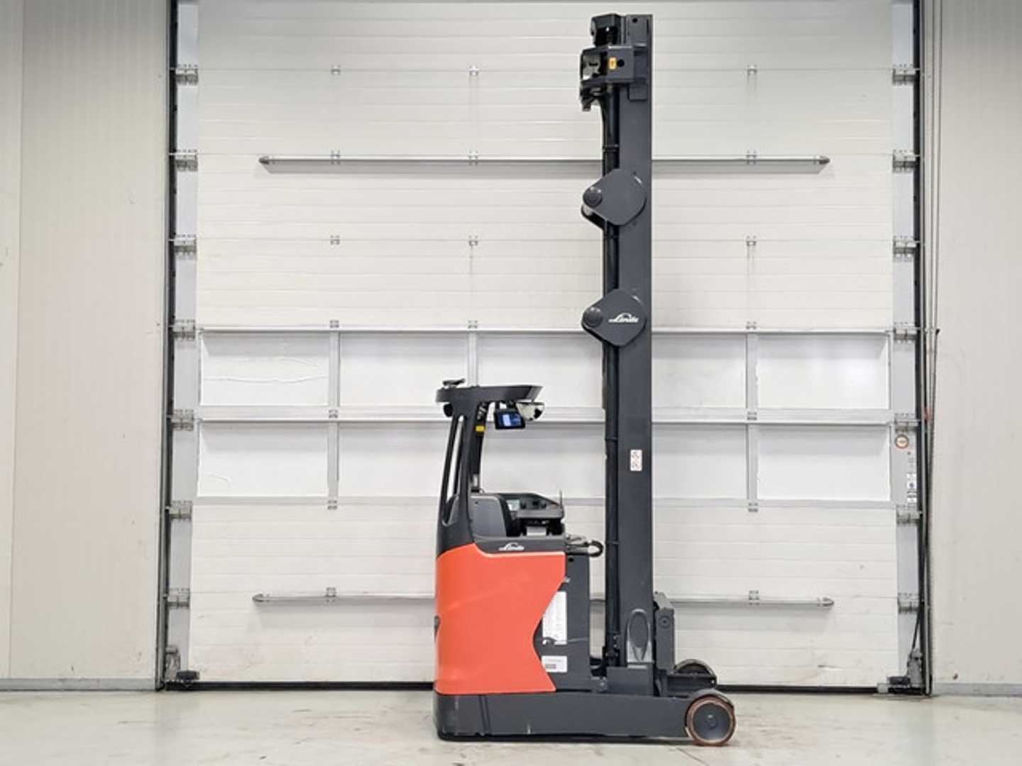Used Forklift Linde R16HD-01 Krautuvas su stumiamu stiebu (Image 5)