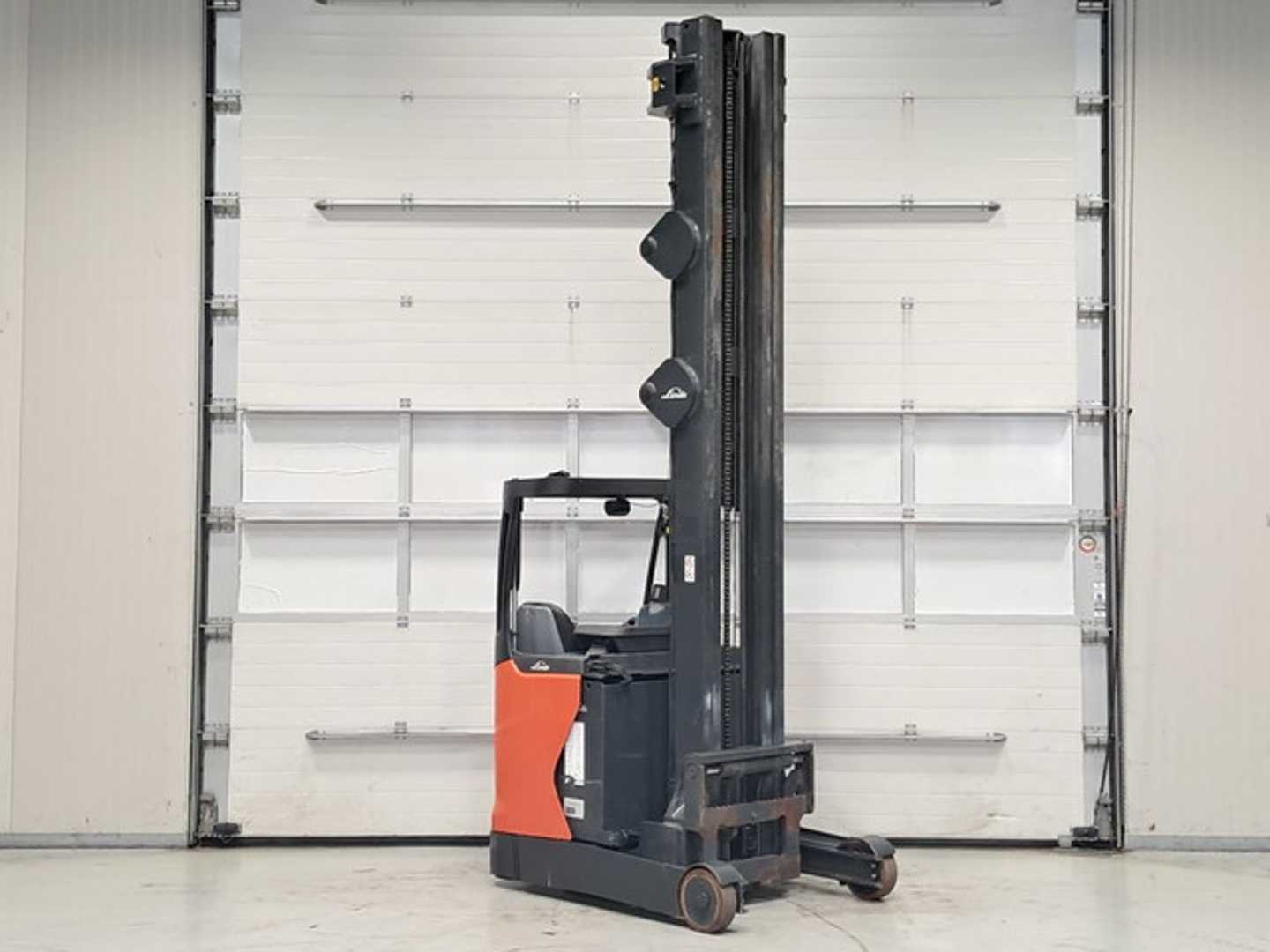 Used Forklift Linde R16HD-01 Krautuvas su stumiamu stiebu (Image 6)