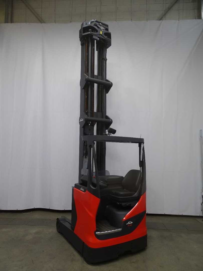 Used Forklift Linde R16HD-01 Krautuvas su stumiamu stiebu (Image 2)