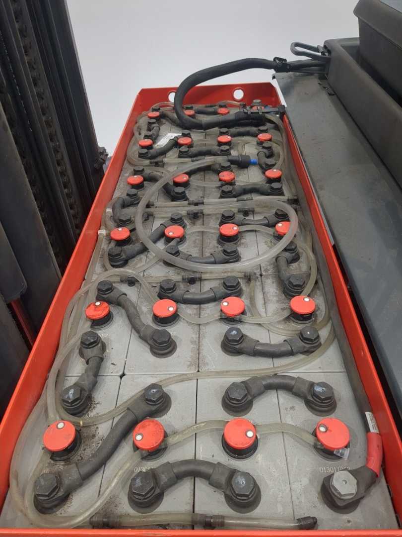 Used Forklift Linde R14-1120-01 Krautuvas su stumiamu stiebu (Image 4)