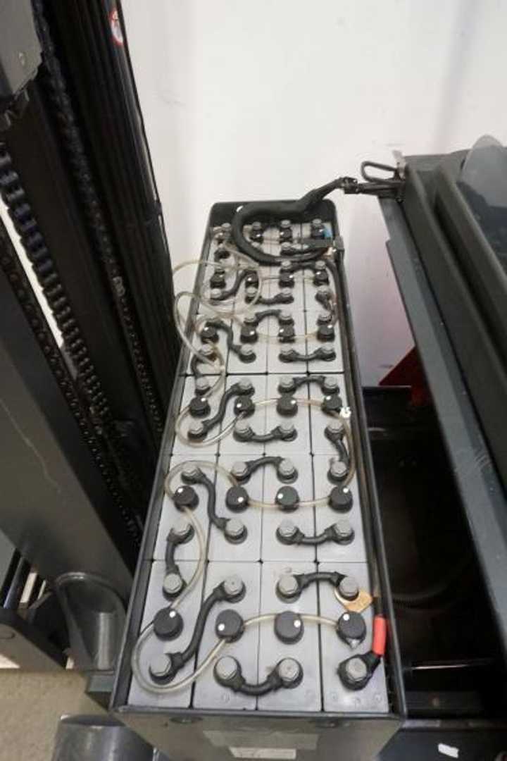 Used Forklift Linde R 14 HD 1120 Krautuvas su stumiamu stiebu (Image 5)
