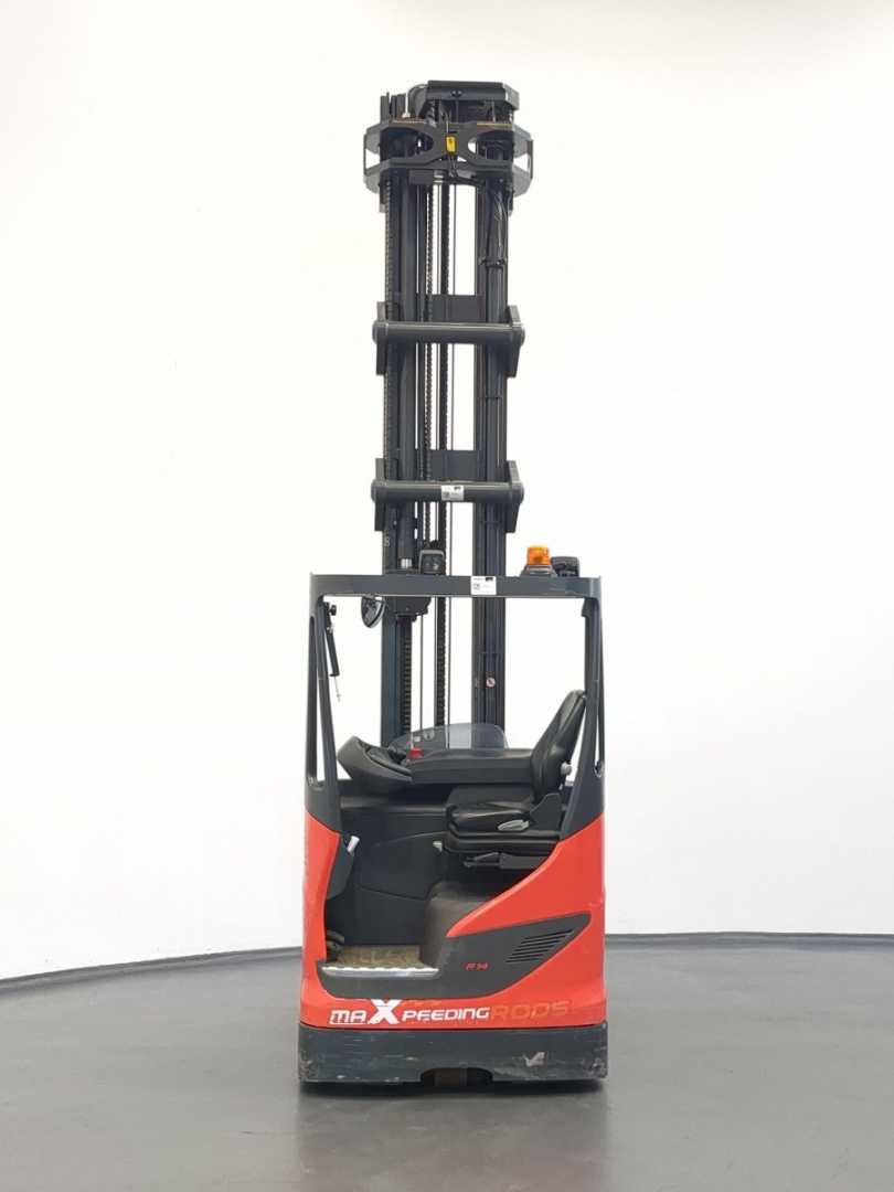 Used Forklift Linde R14HD-1120-01 Krautuvas su stumiamu stiebu (Image 3) Used Forklift Linde R14HD-1120-01 Krautuvas su stumiamu stiebu (Image 3)